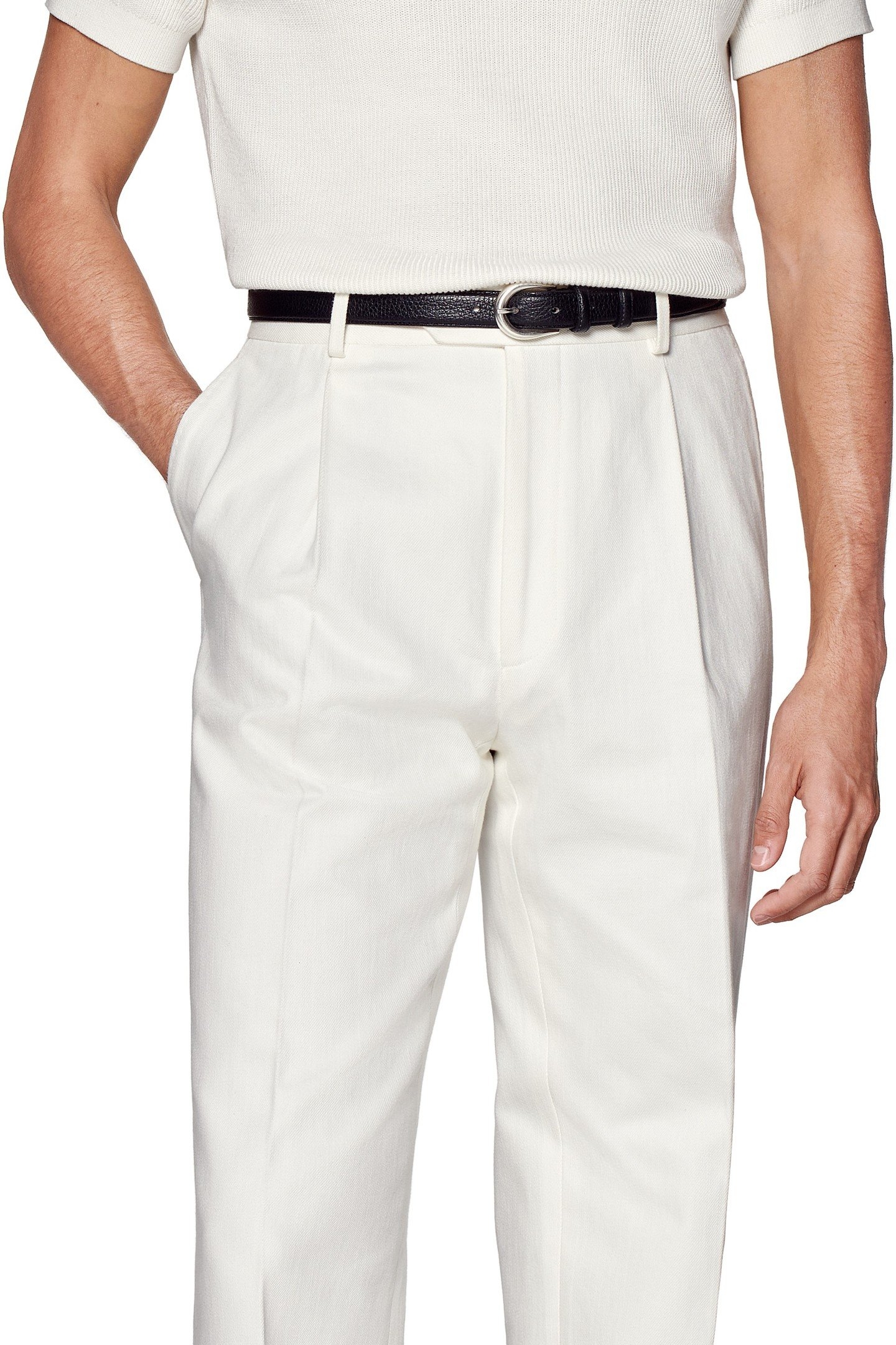 BUTTONLESS POLO RIB OFF WHITE OFF-WHITE 8