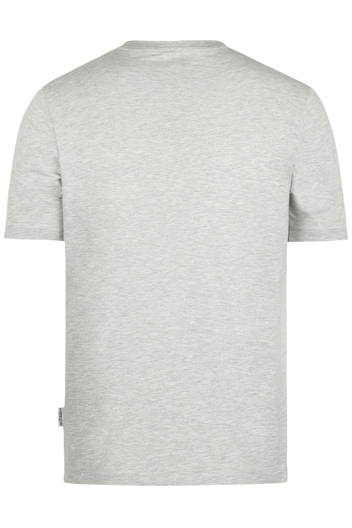ESSENTIAL LOGO TEE MEDIUM GREY MELANGE 5
