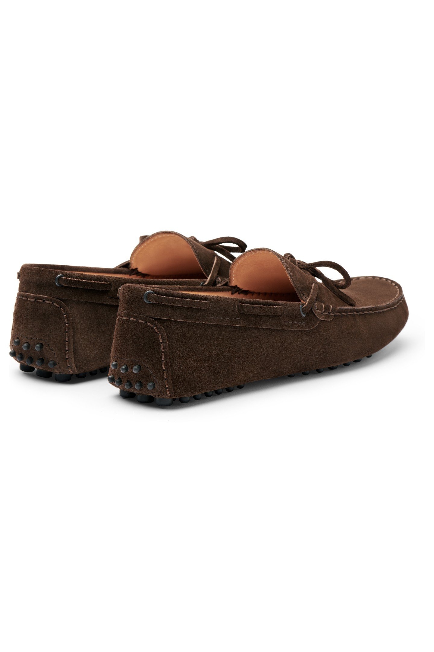 SUEDE-DRIVERMOCCASIN-MID BROWN MID BROWN 7