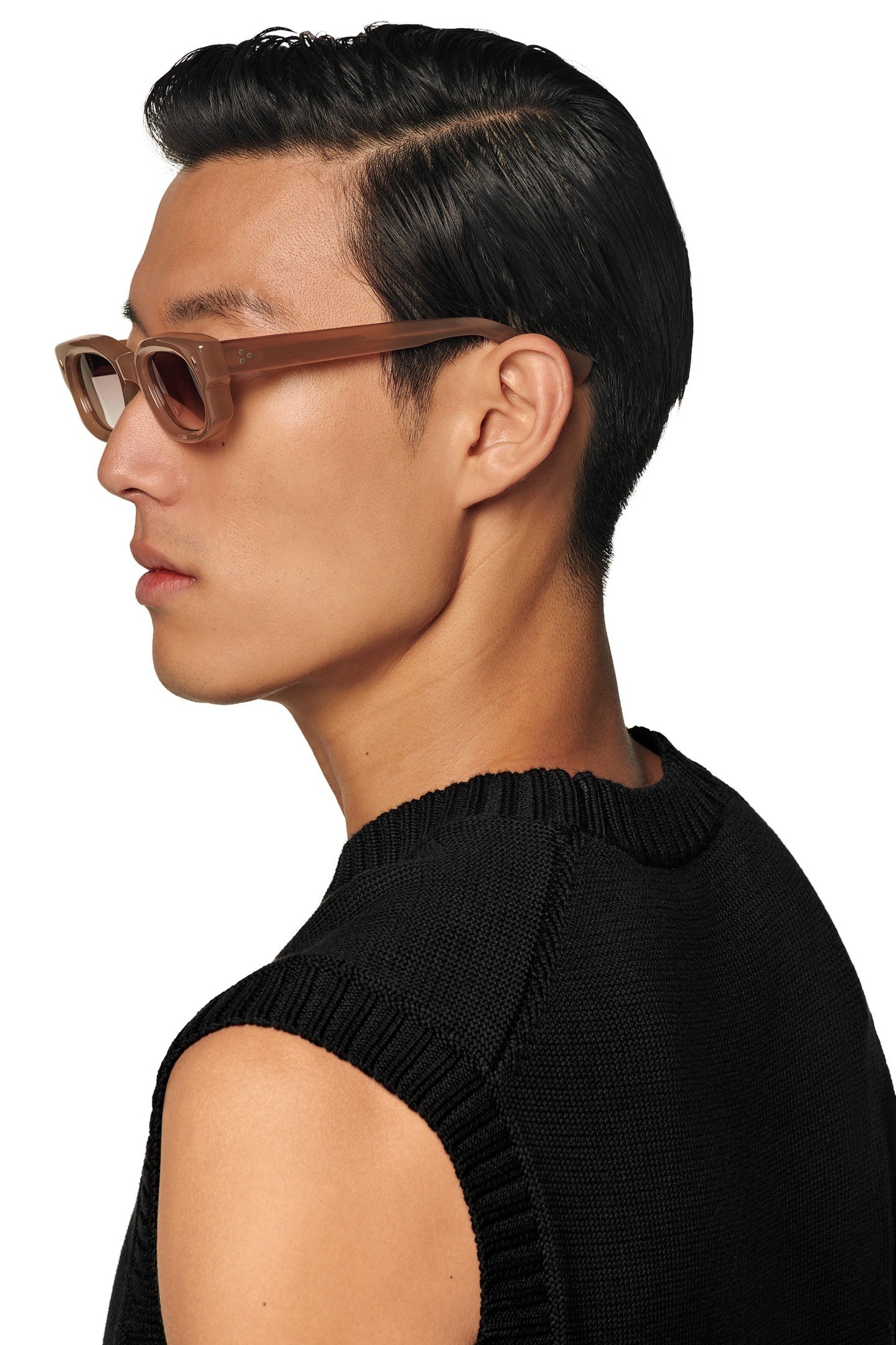 SLEVELESS CREW VEST BLACK BLACK 5