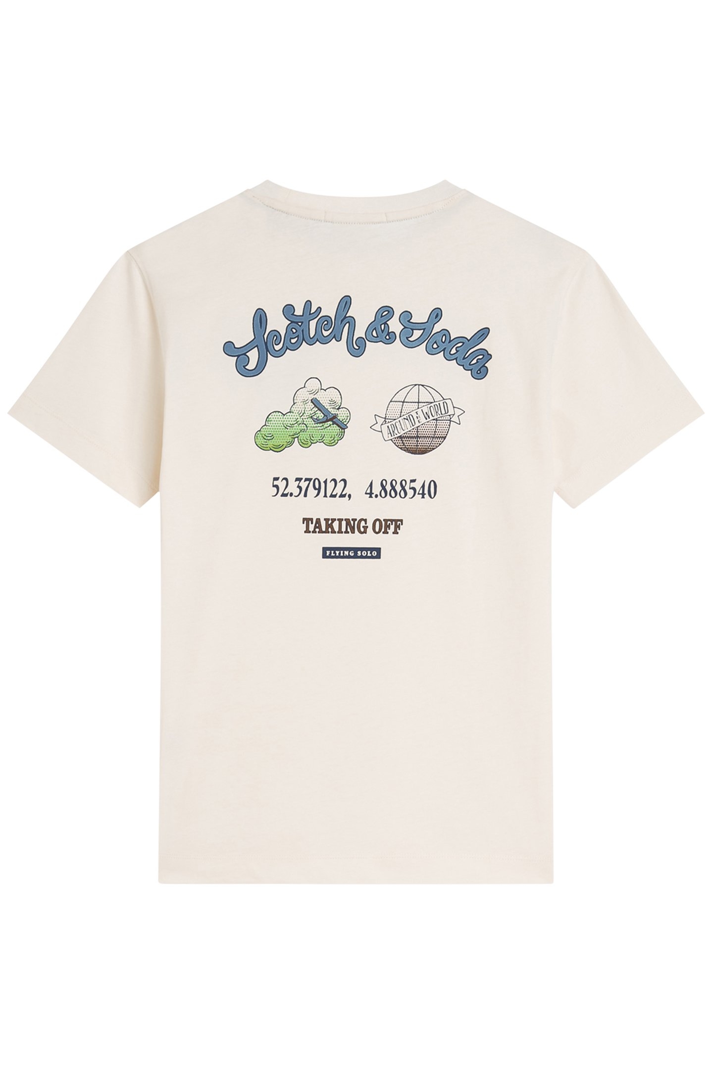 BOYS GRAPHIC TEE NATURAL 2