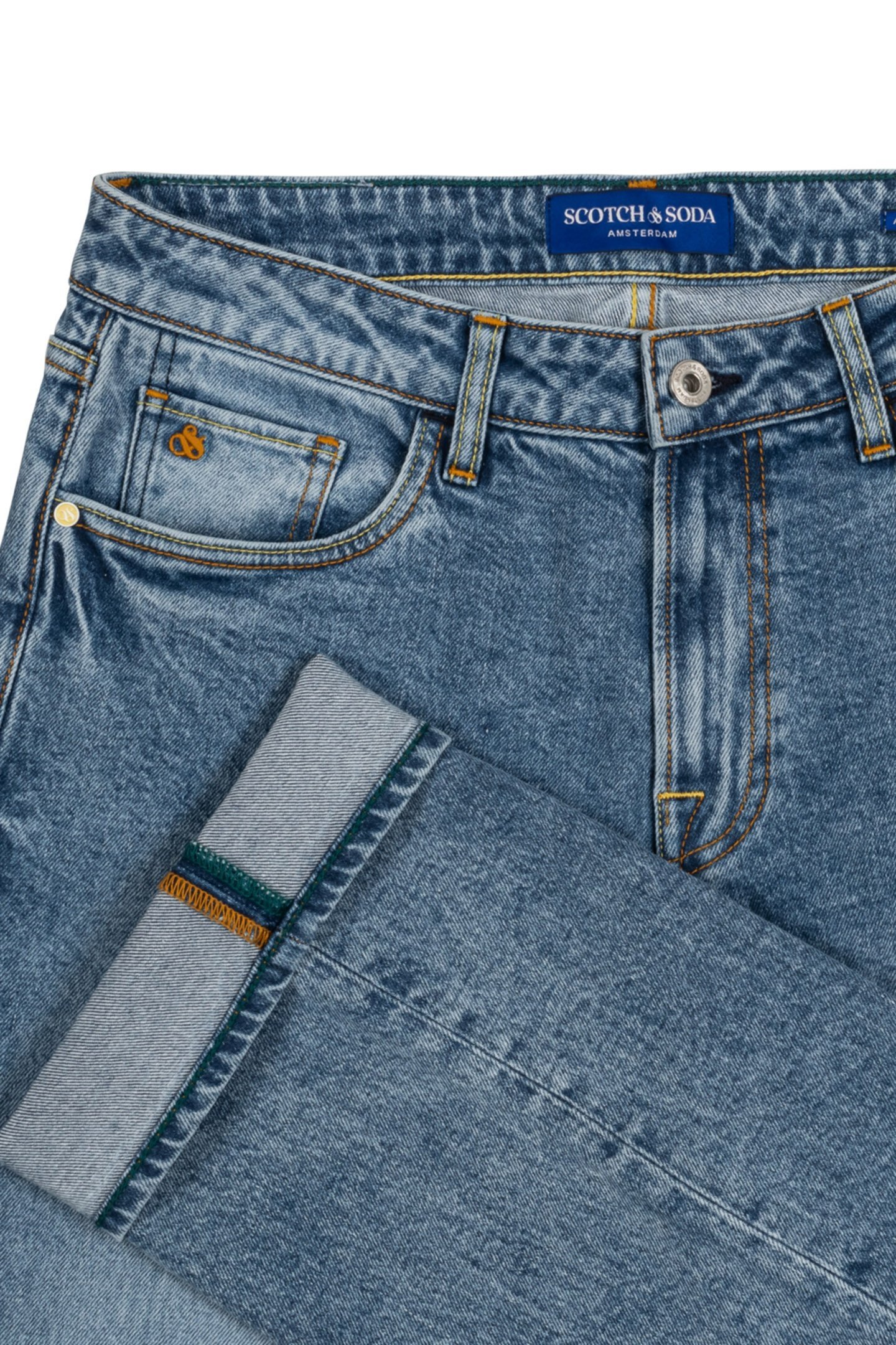 AUTHENTIC FIT MARIN WASH JEAN NAVY COMBO 3