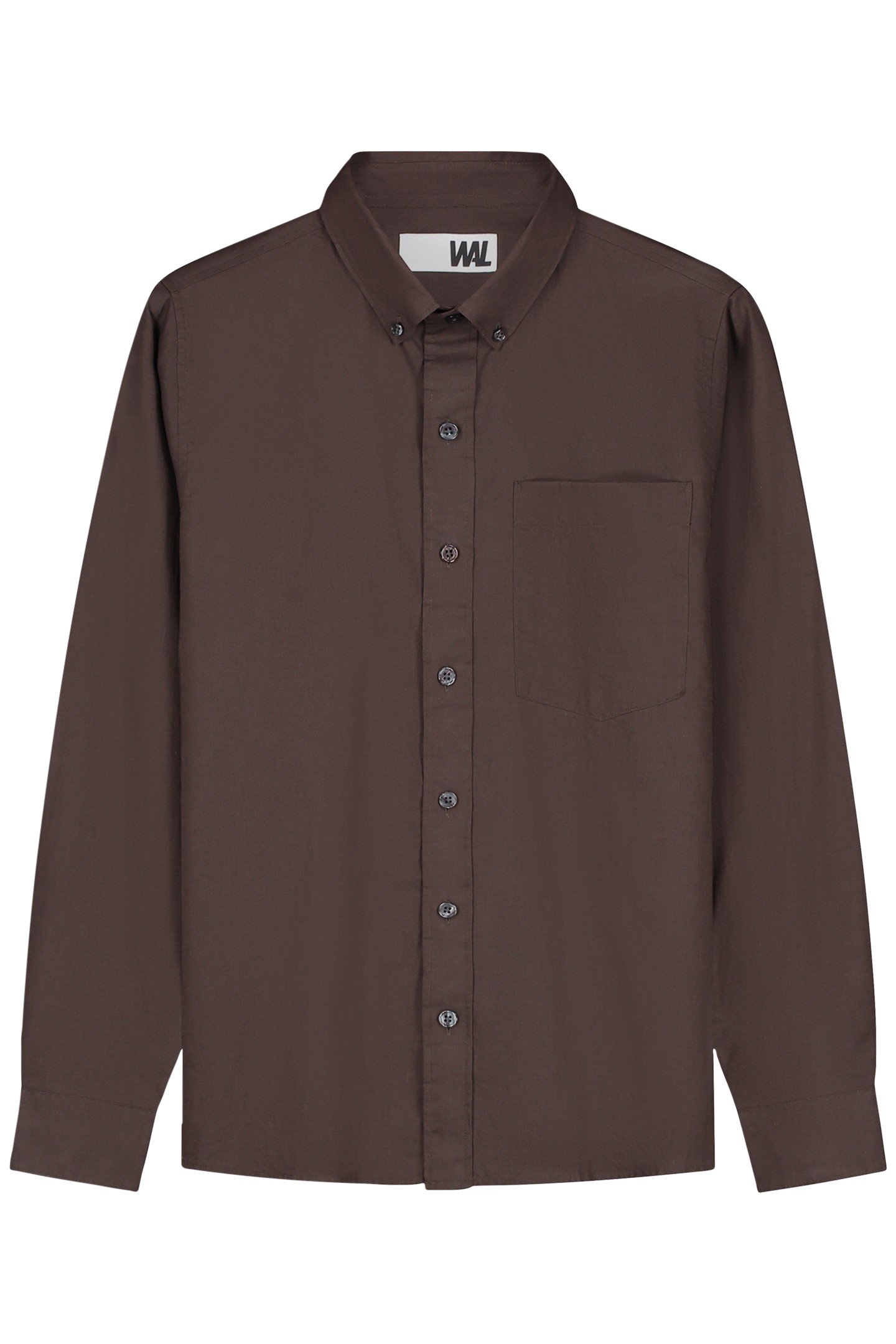 WAL – NOAH SHIRT BROWN 1