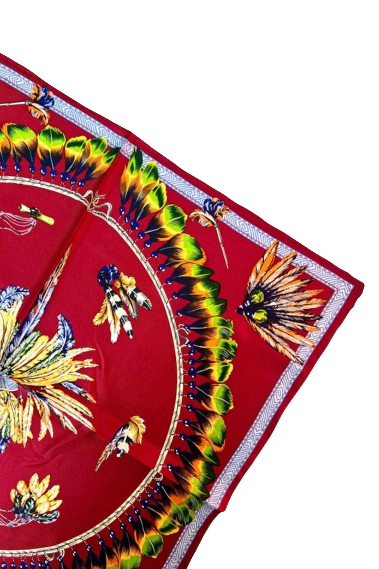 SCARF BURANO SMALL 490 BURGUNDY 3