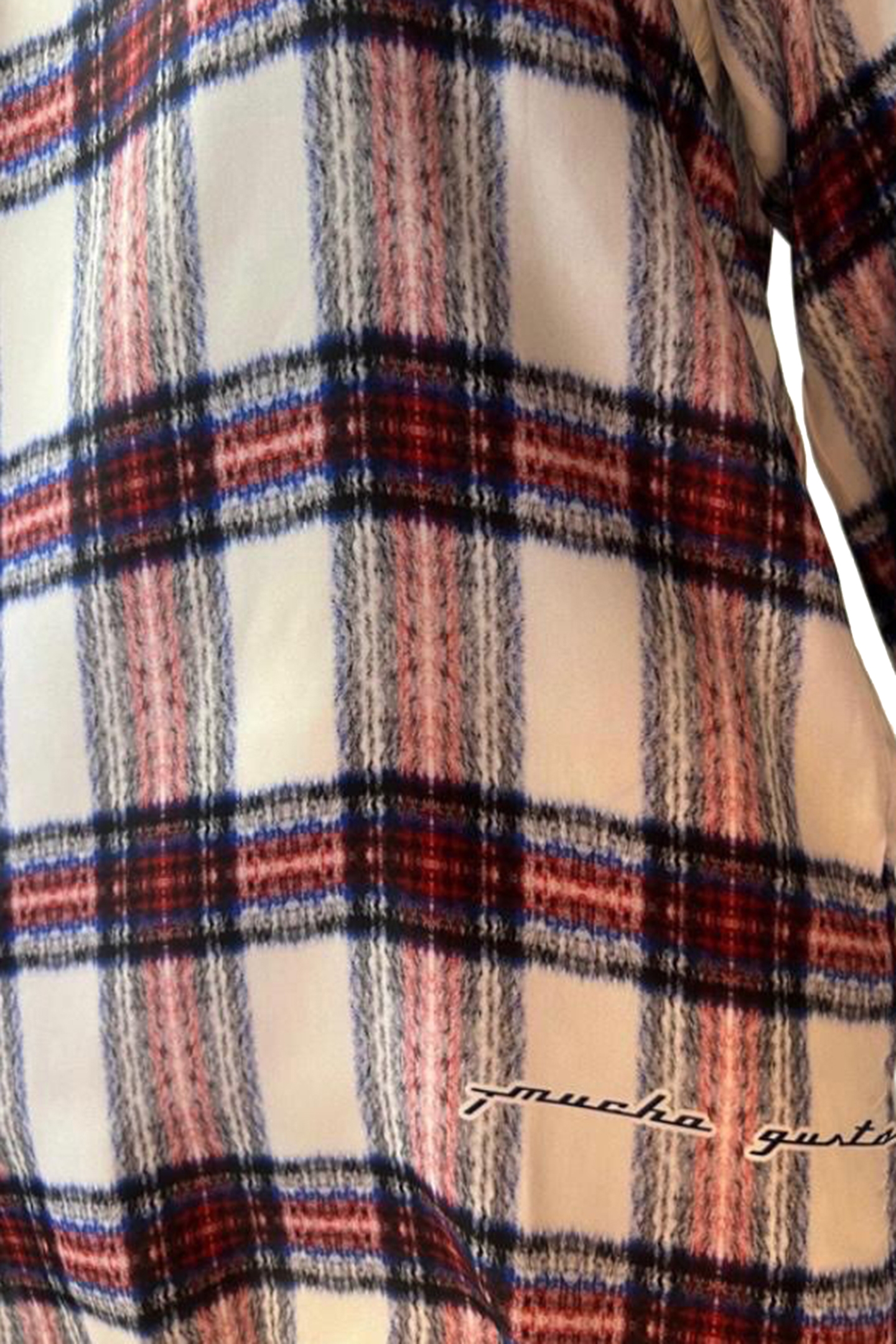 BLOUSE AUCKLAND 001 BLUE/RED/BEIGE 3