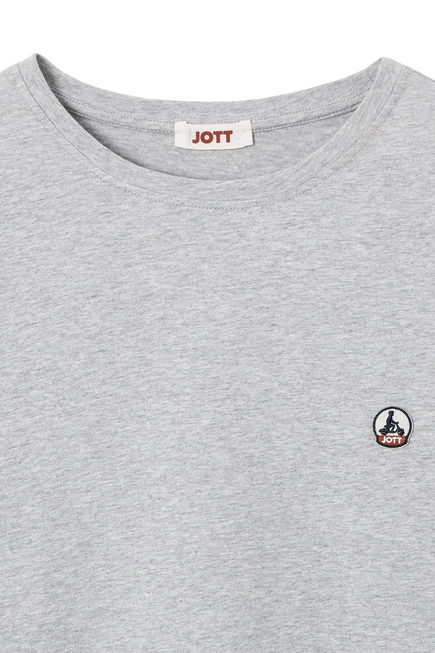 PIETRO T-SHIRT MELANGE GREY 3