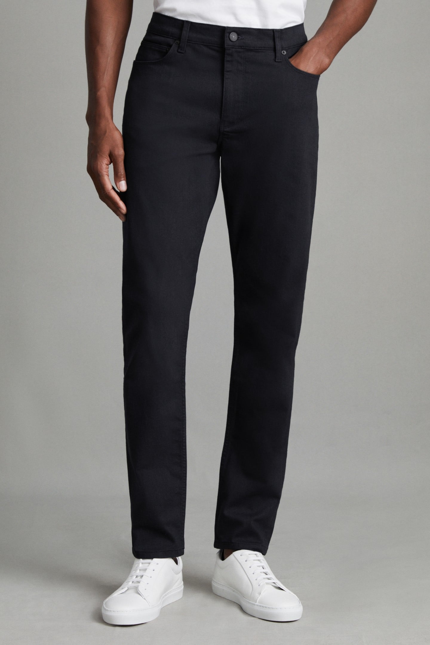 STAY BLUE SLIM JEANS BLUE 2