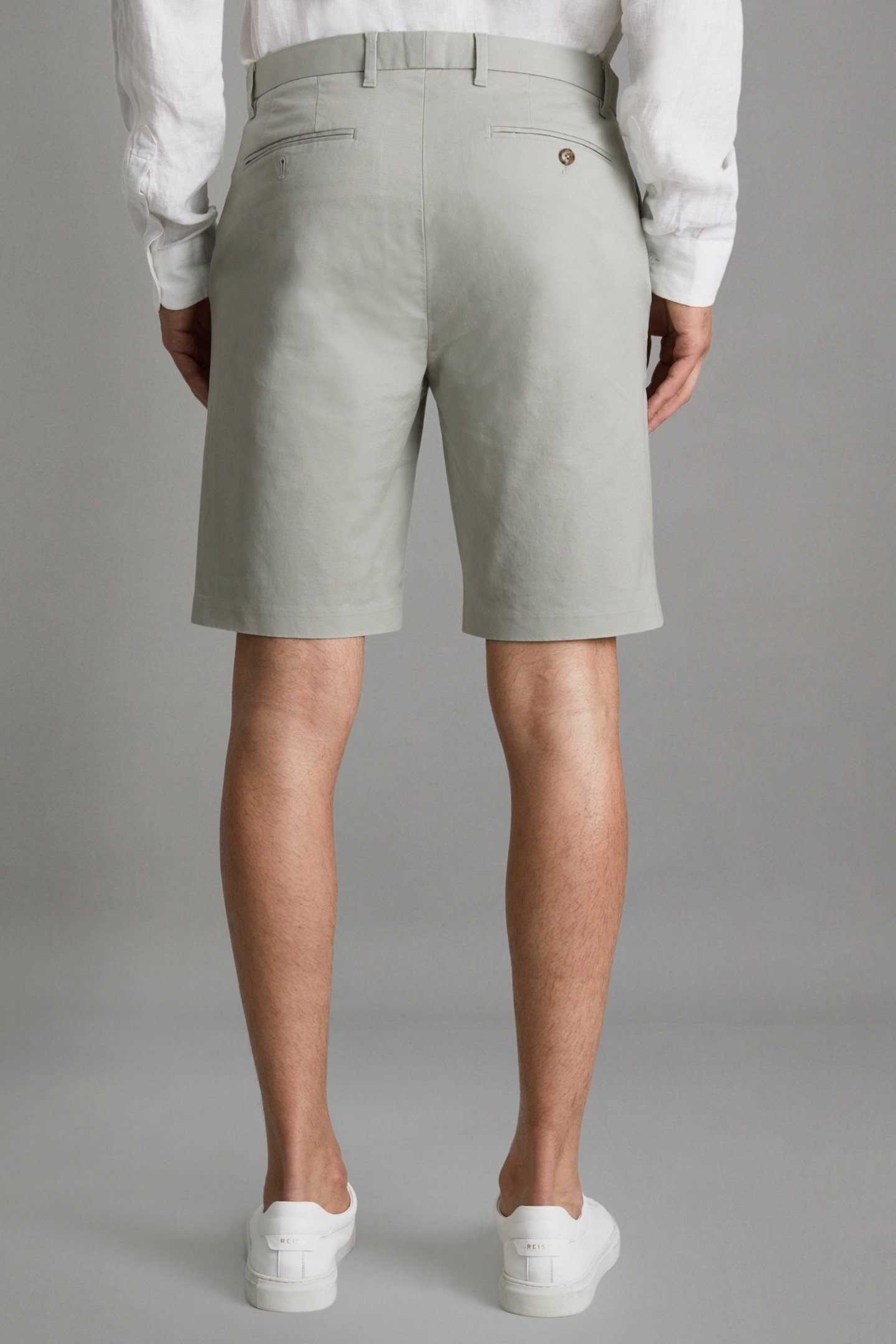 CASUAL CHINO SHORT SOFT SAGE 5