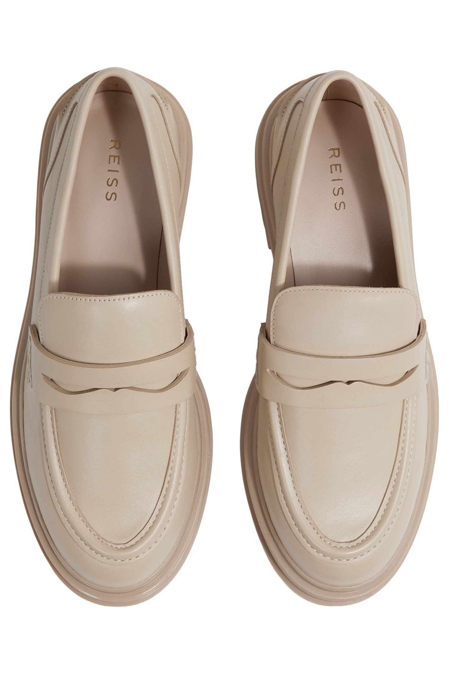 CLEATED SOLE LOAFER ECRU 3