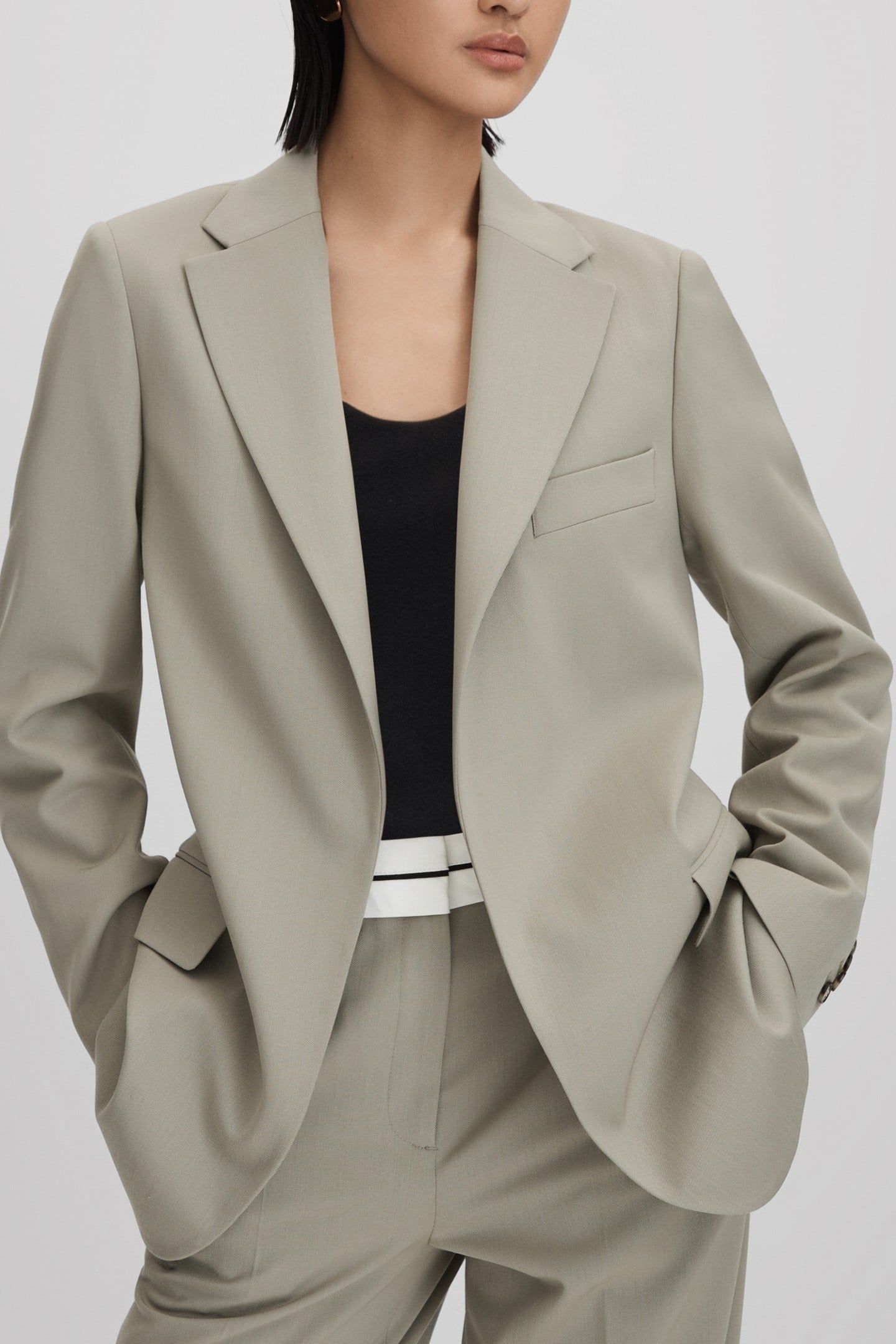 BOYFRIEND BLAZER GREEN 1