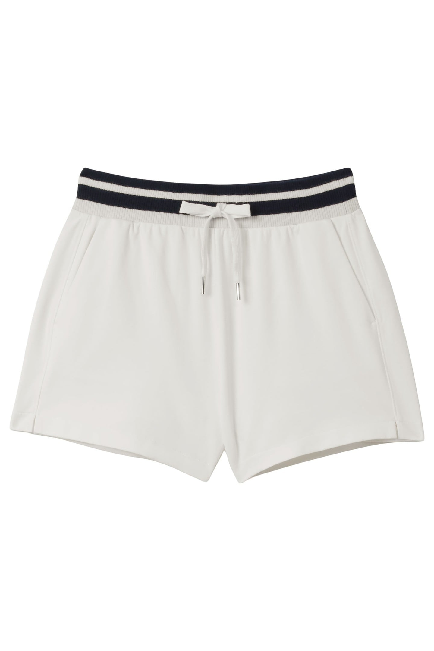 STRIPE SHORT NAVY/IVORY 4