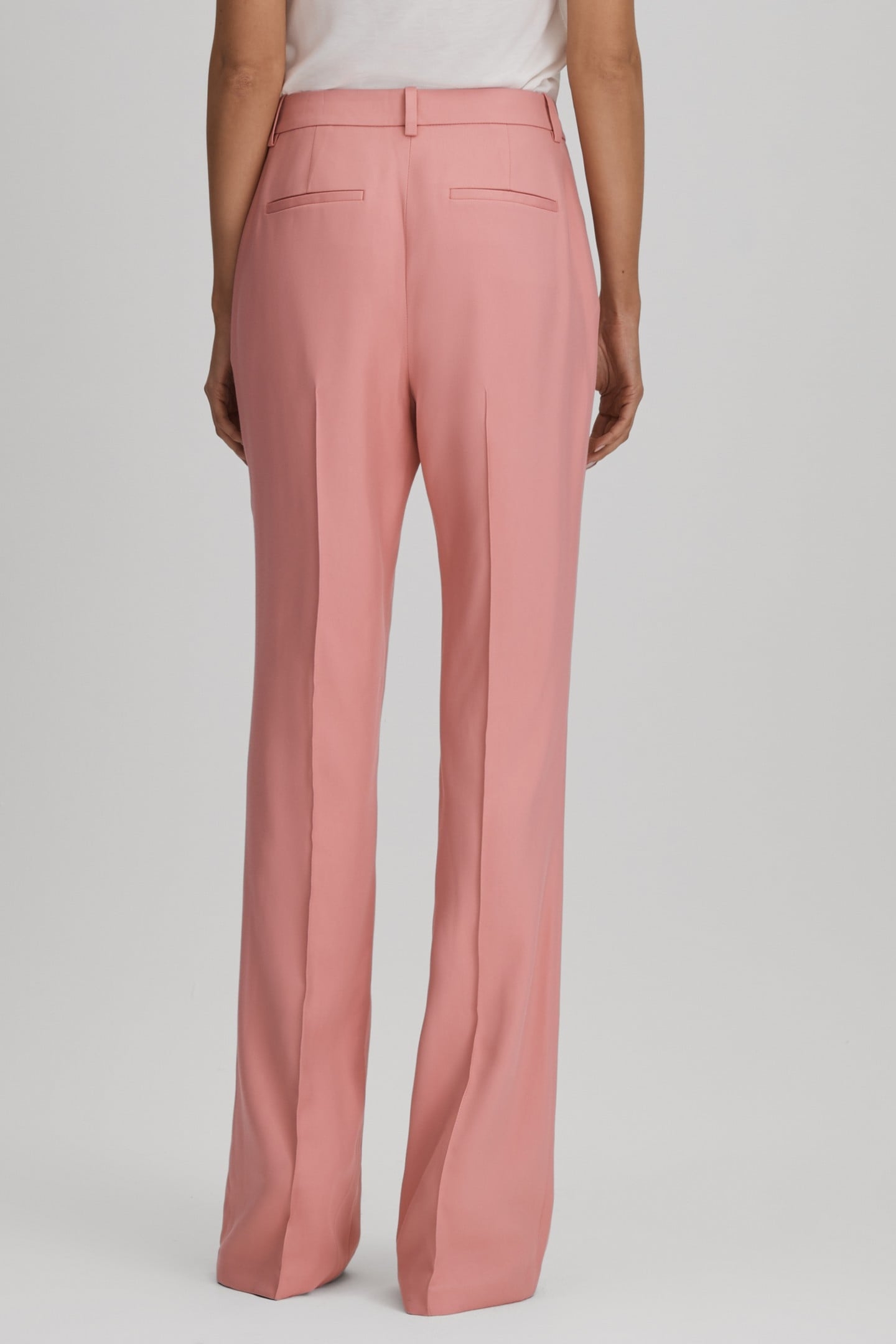 FLARE TROUSER PINK 4