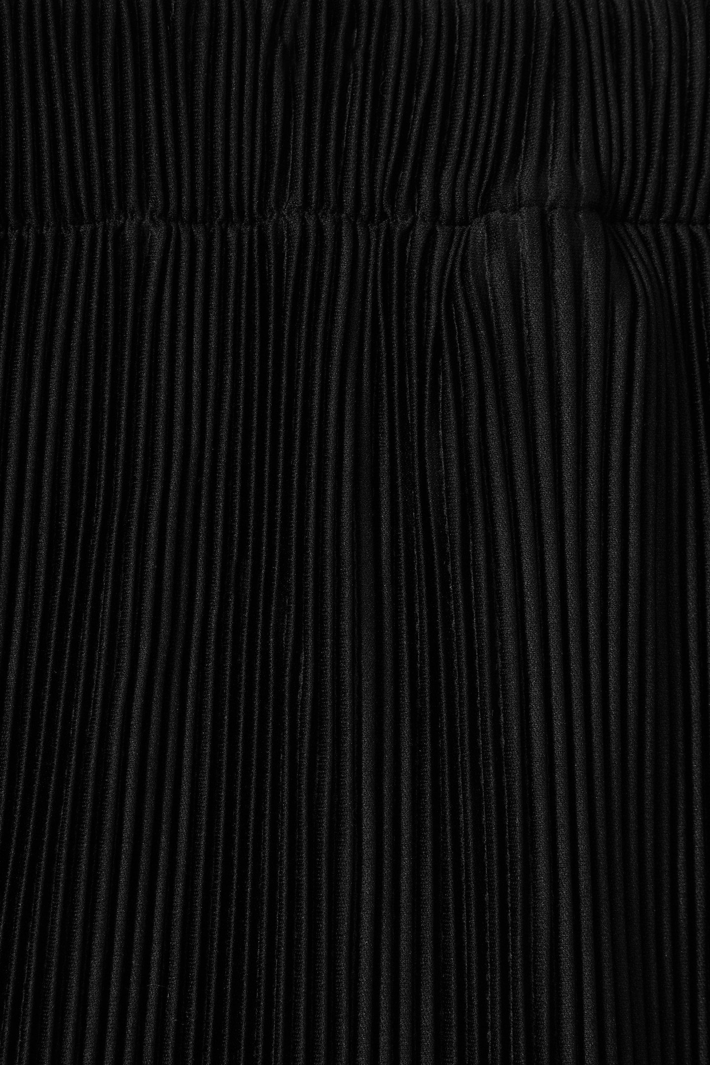 ELASTICATED WAIST PLISSE SHORT BLACK 5