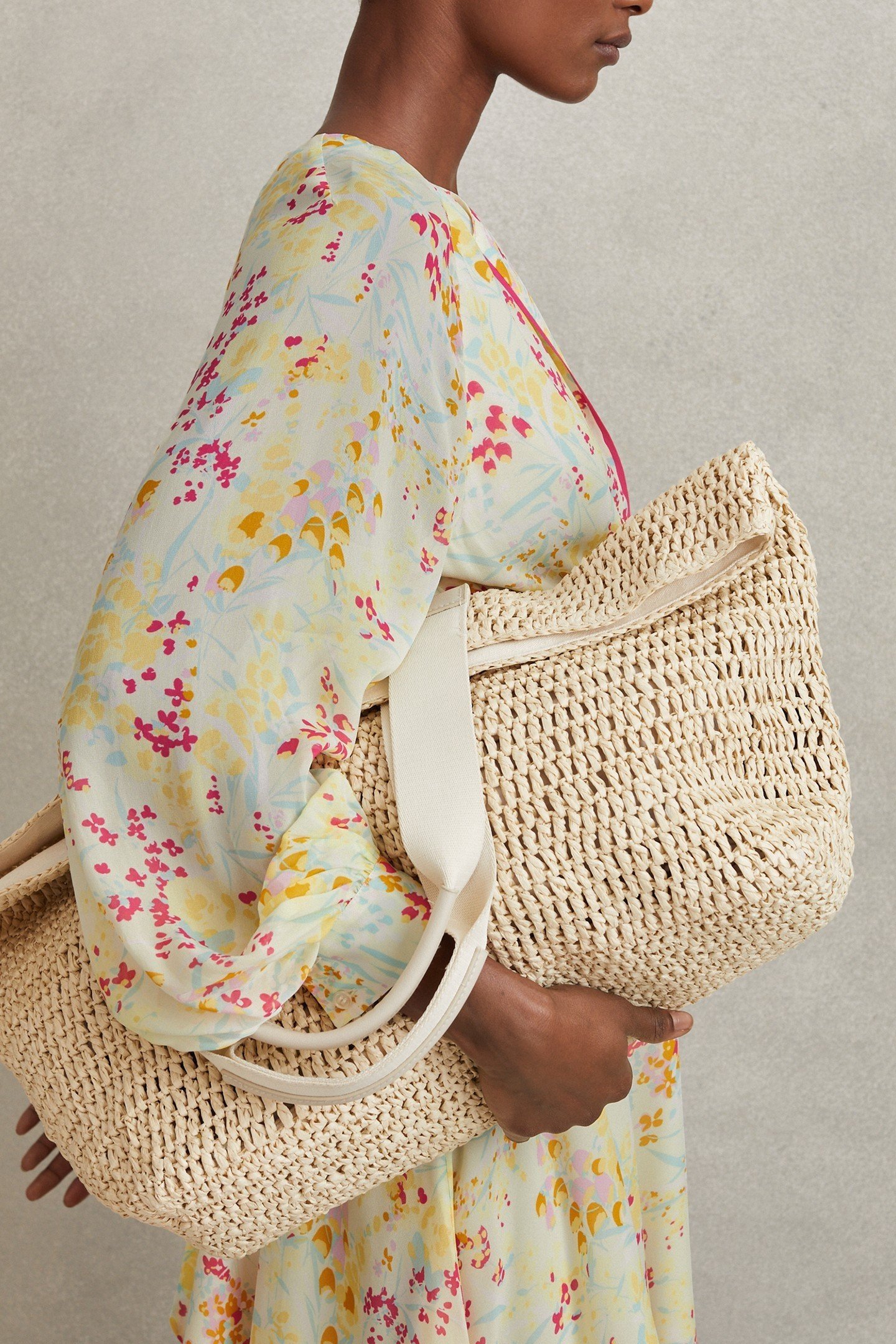 BUTTERCUP PRINTED BLOUSE PINK/YELLOW 2