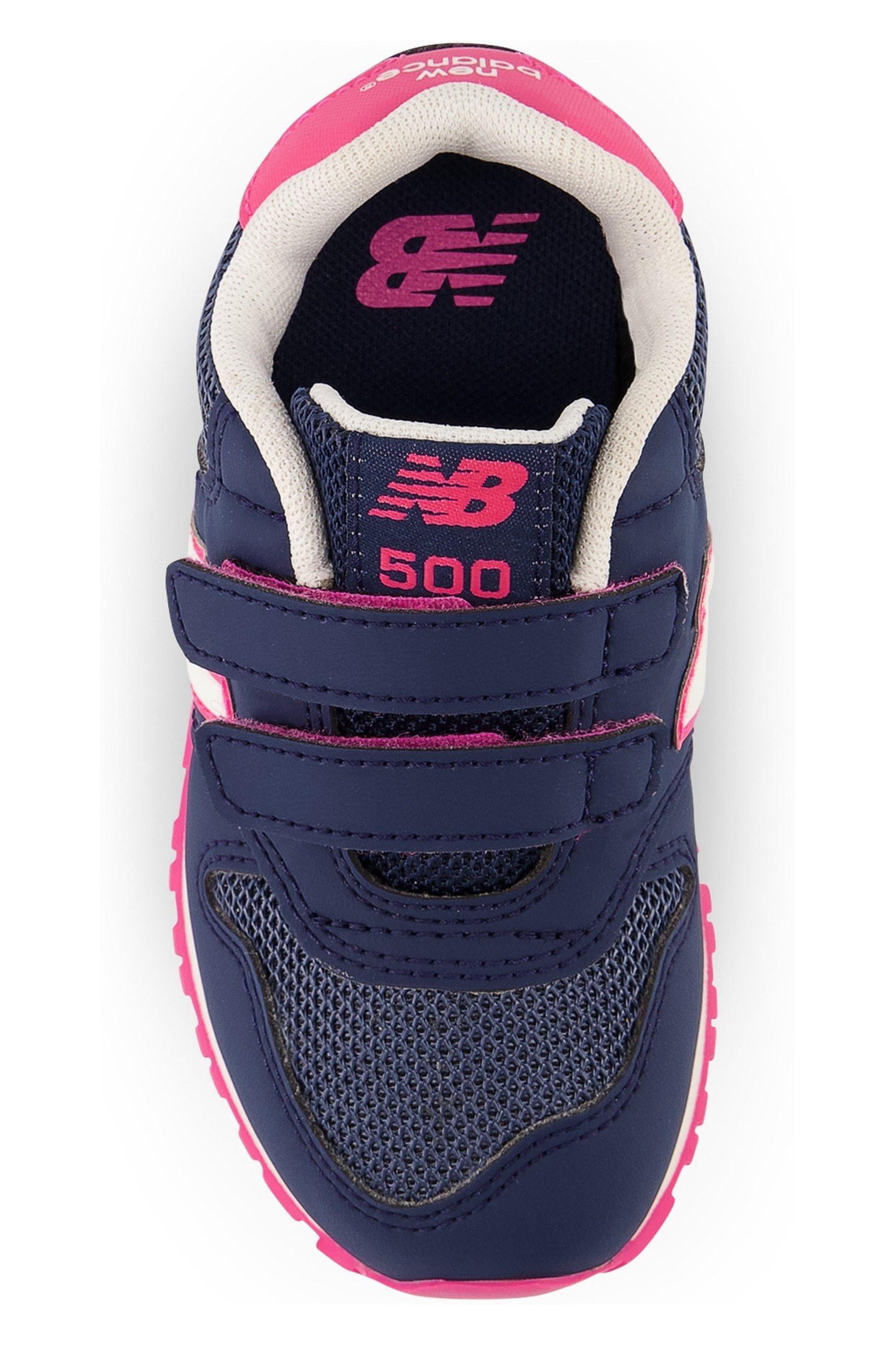 INFANT GIRLS 500 HOOK & LOOP SHOES NB NAVY 5