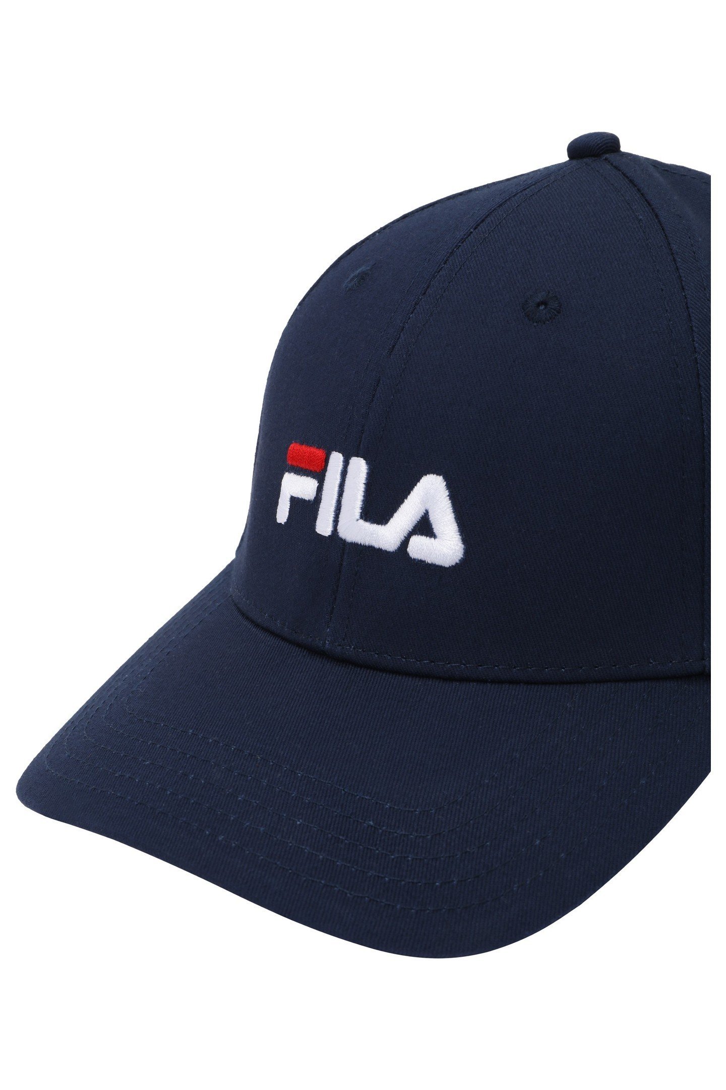 UNISEX BRASOV 6 PANEL CAP WITH LINEAR LOGO - STRAP BACK BLAC 2