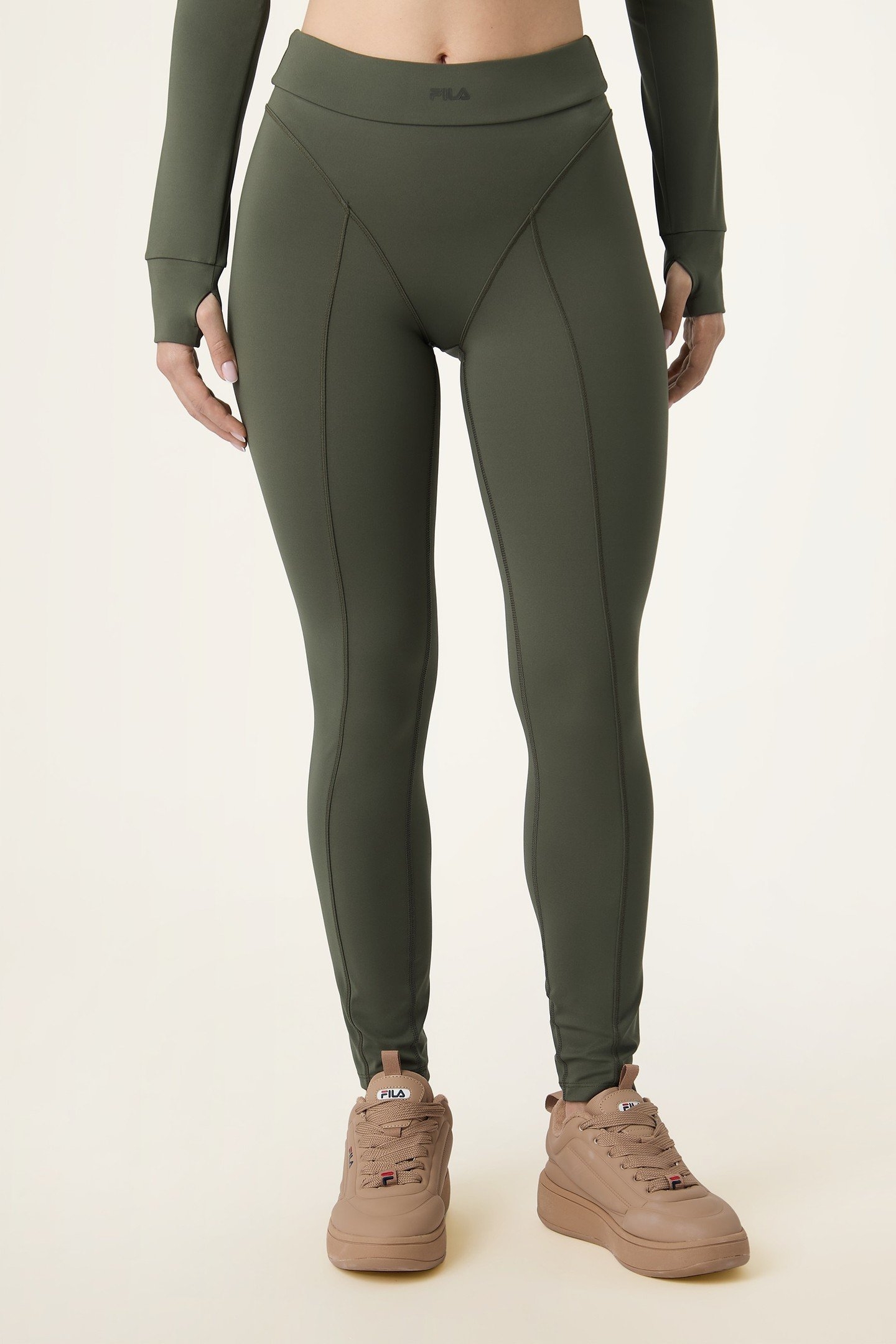 CORSICO HIGH WAIST SCULPTURAL LEGGINGS DEEP DEPTHS 1