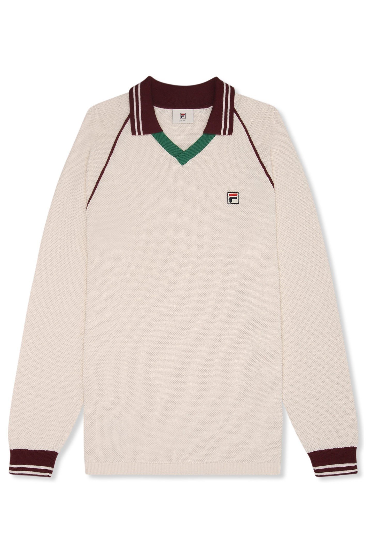 MOLINAZZO REGULAR KNIT POLO SWEATER EGRET 5