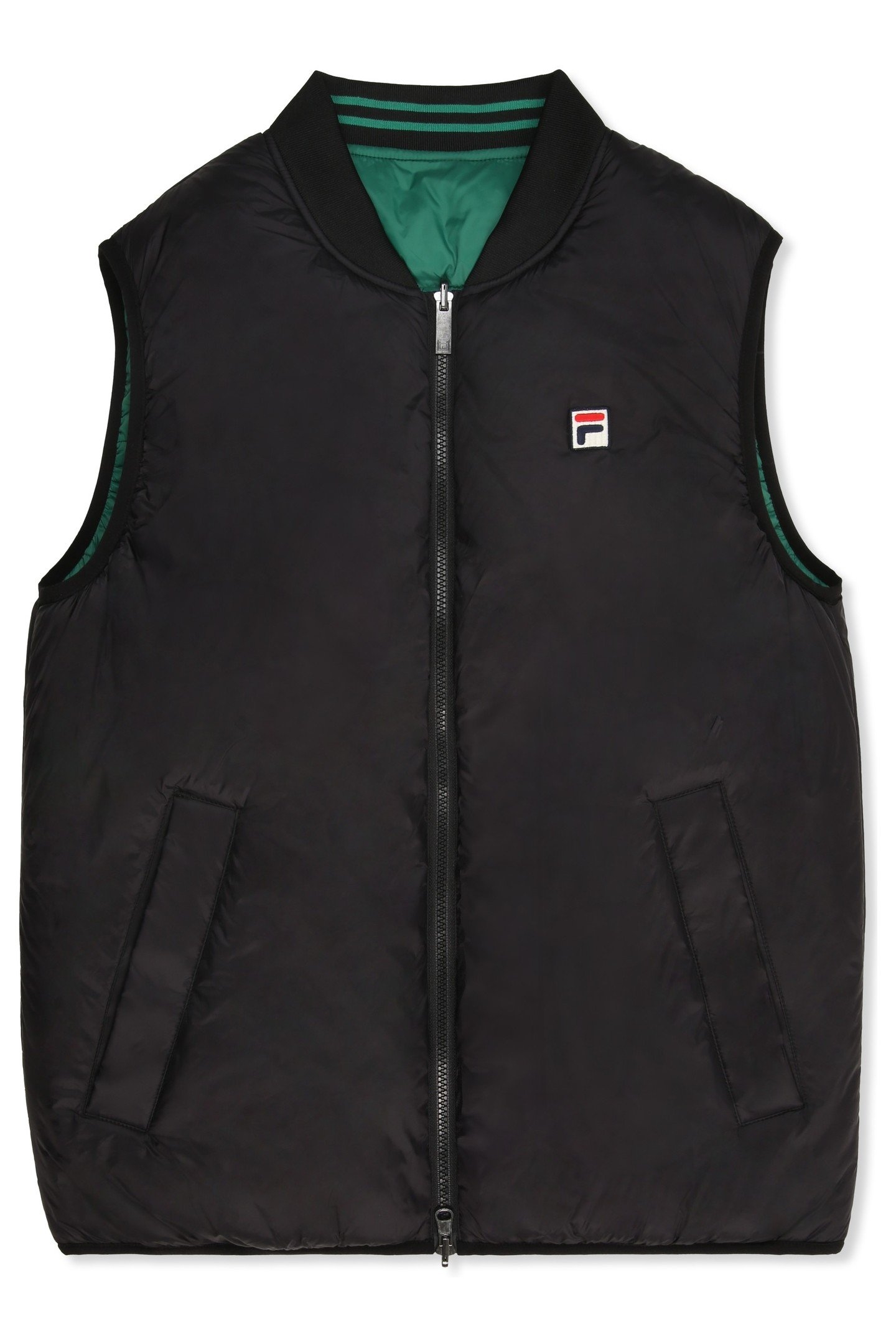 MILANO REGULAR REVERSIBLE LIGHTWEIGHT VEST BLACK 8