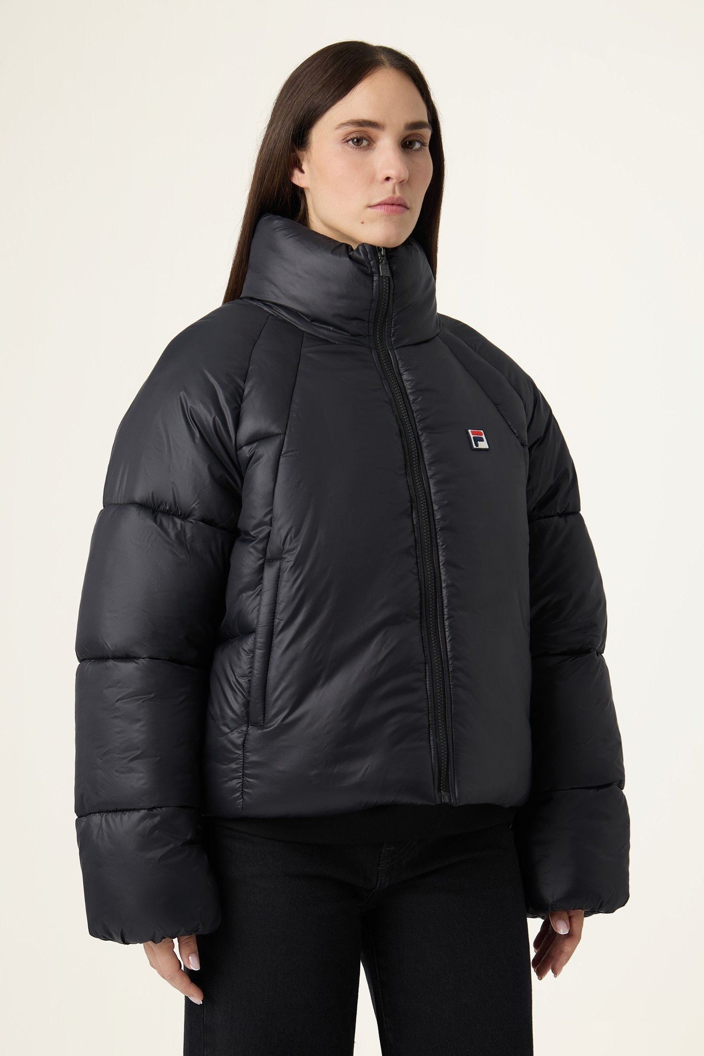 MONTEROSA LOOSE PUFFER JACKET BLACK 1