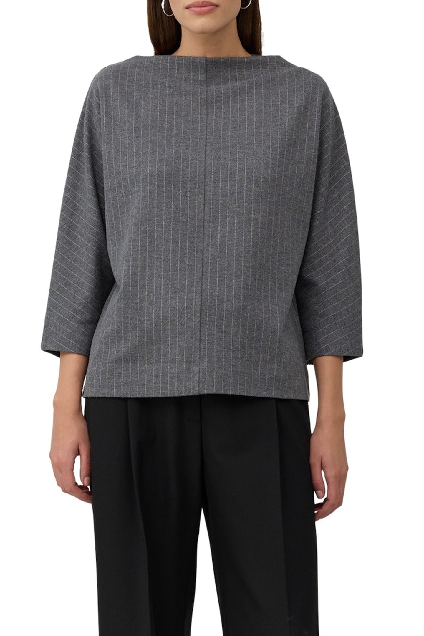 S.OLIVER SWEATSHIRTS GREY/BLACK 2