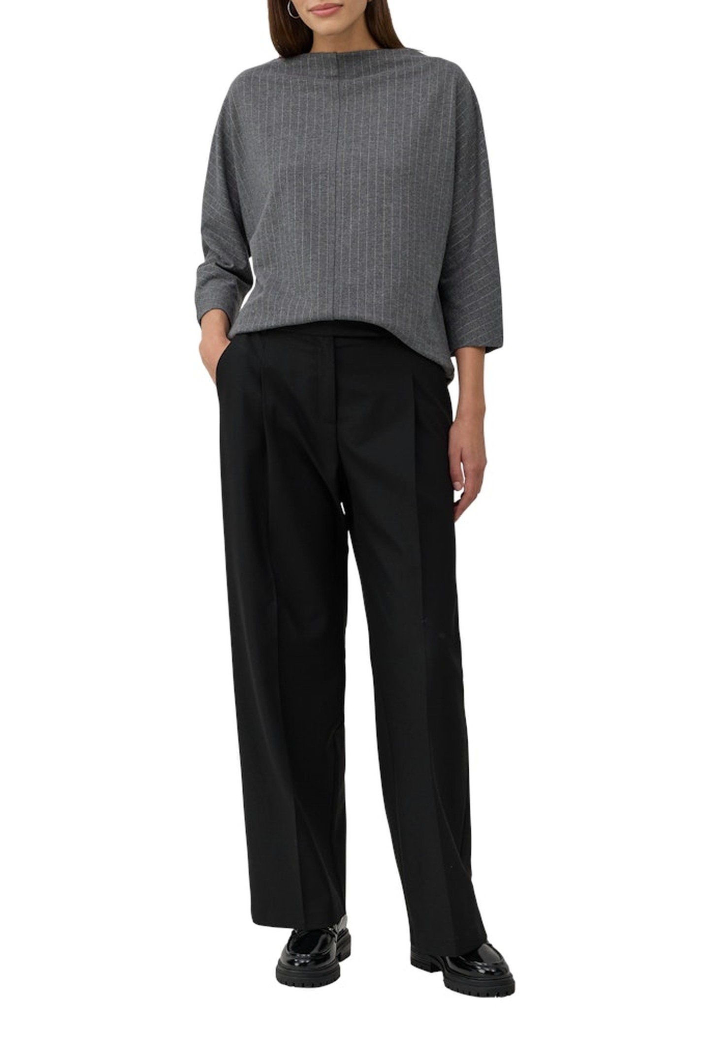 S.OLIVER SWEATSHIRTS GREY/BLACK 4