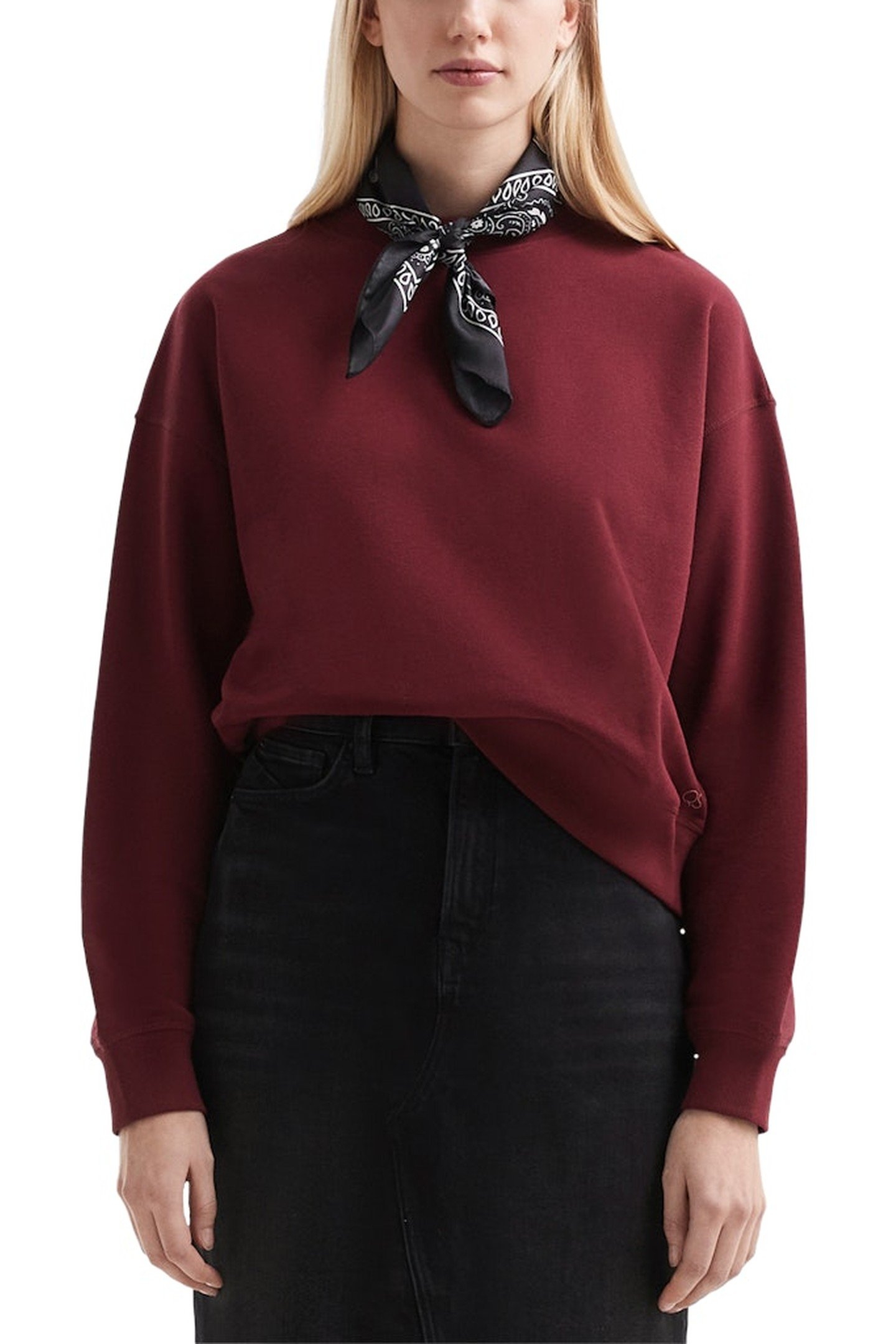 S.OLIVER-QS SWEATSHIRTS BURGUNDY 2