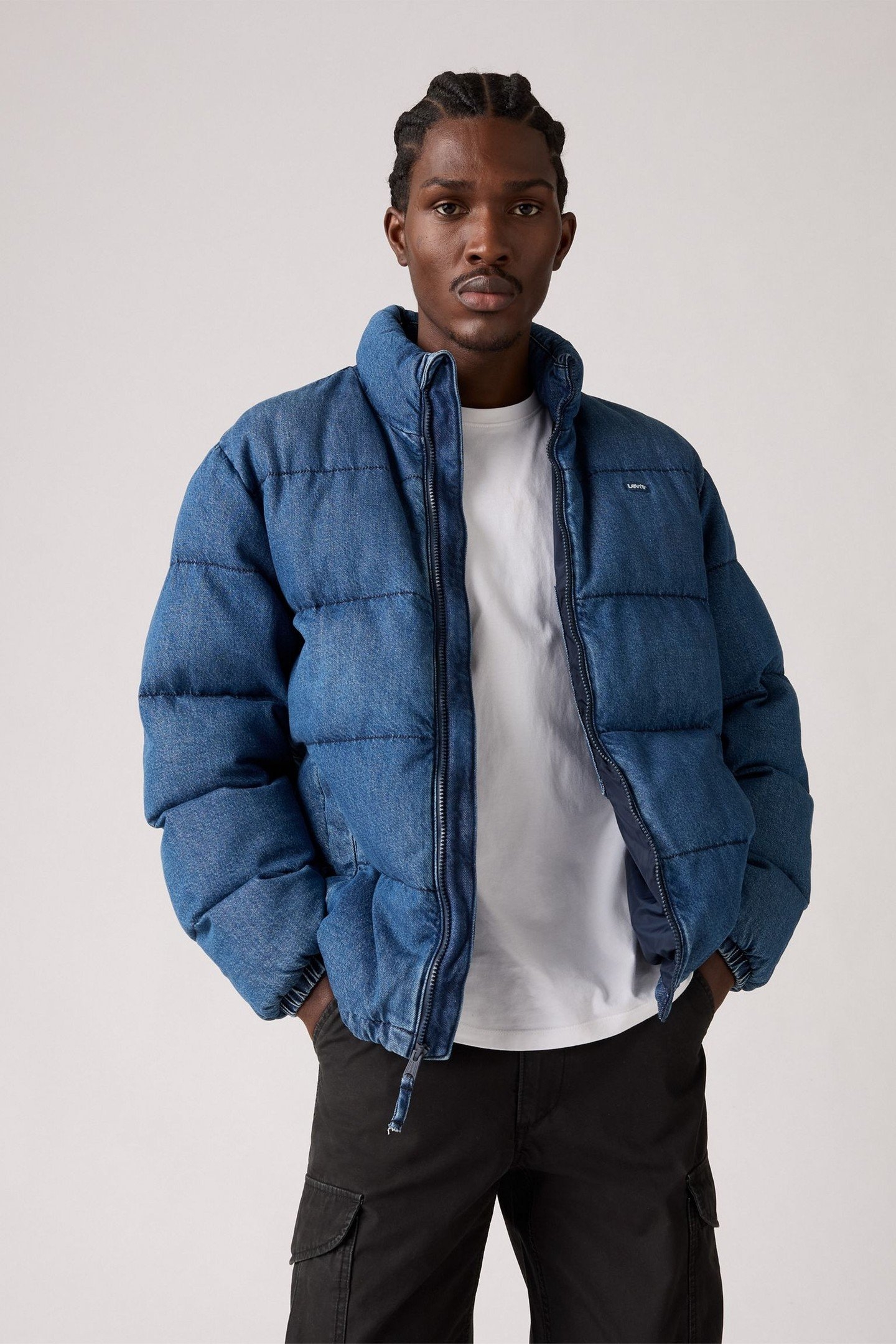 PIEDMONT SHORT PUFFER JACKET DARK INDIGO 7