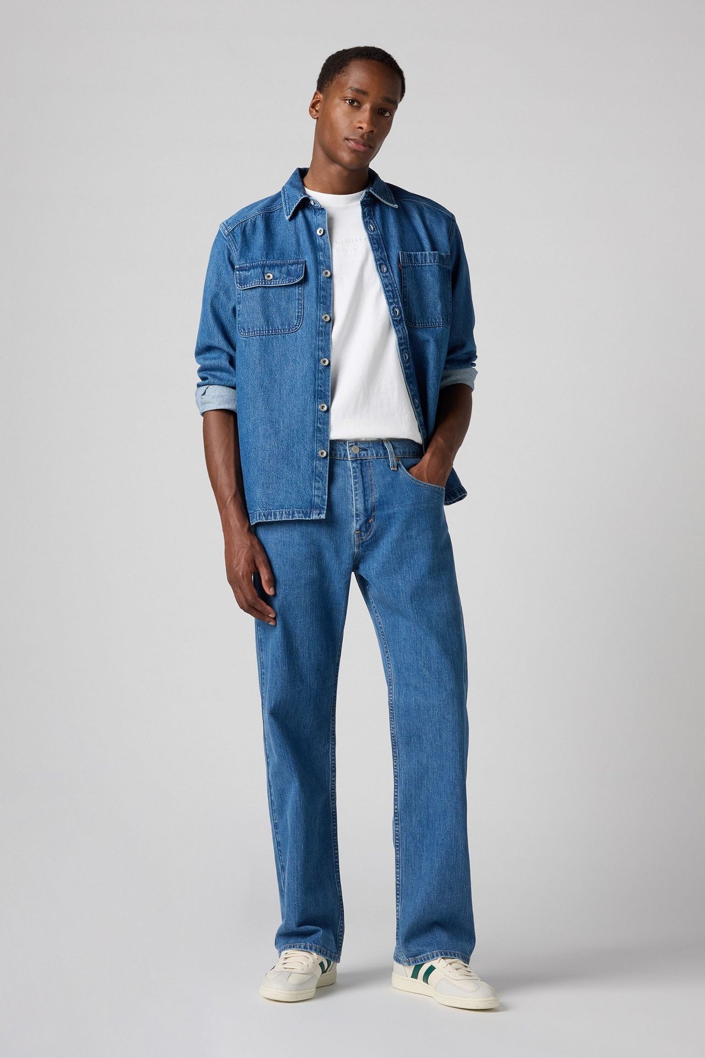 569® LOOSE STRAIGHT JEANS MED INDIGO 5