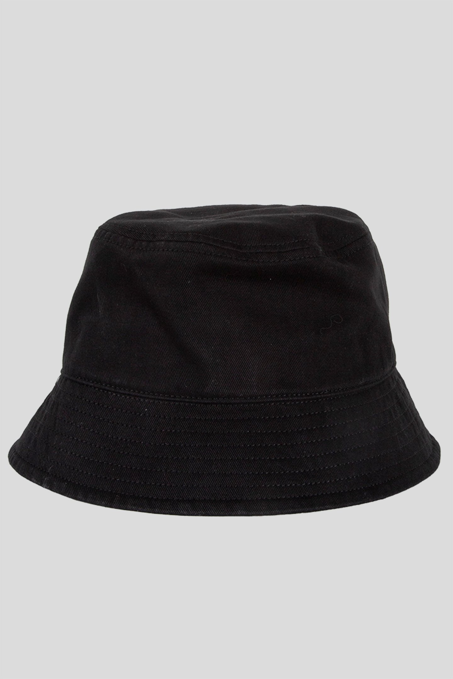 LOGO BUCKET HAT BLACK 3