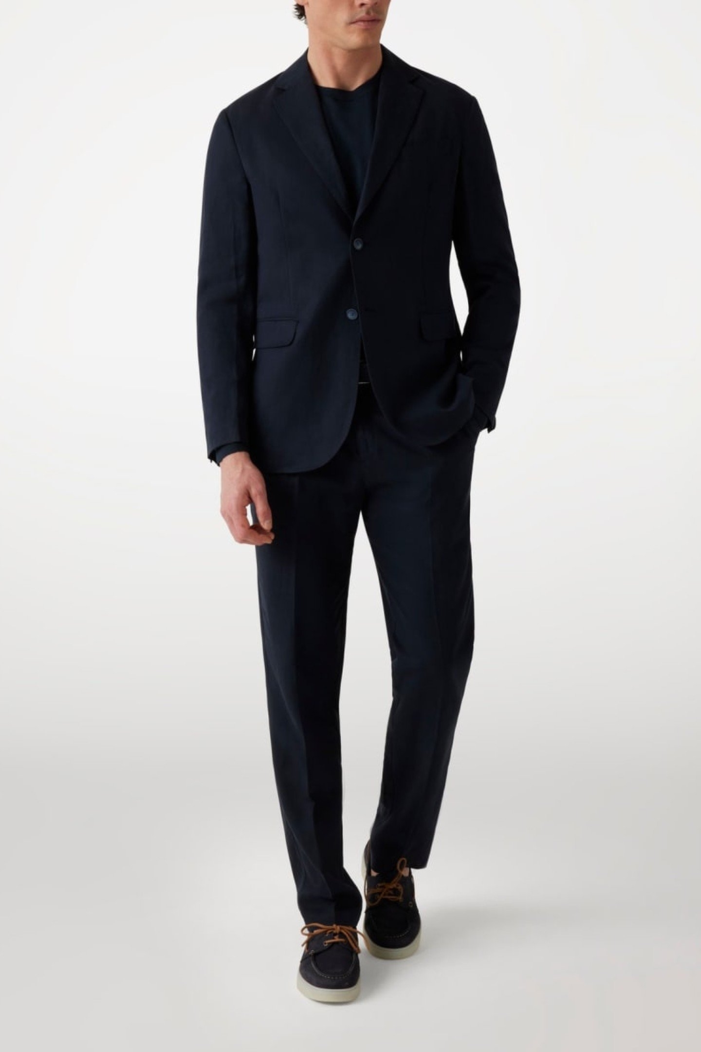 MAX PLEATED REG CHIN NAVY SEA 1