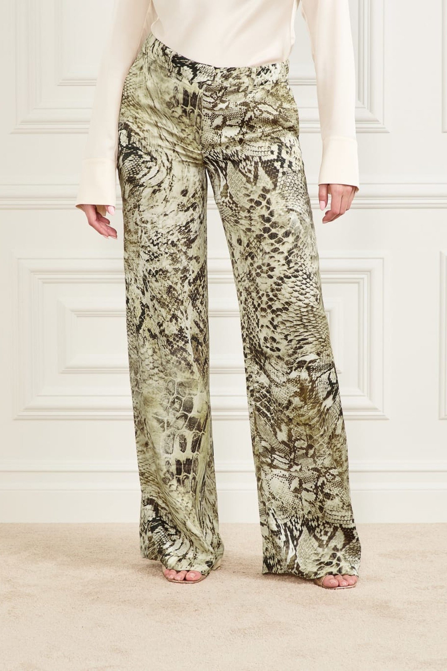 GISELLE STRAIGHT PAN JUMBLE SKIN PRINT 1