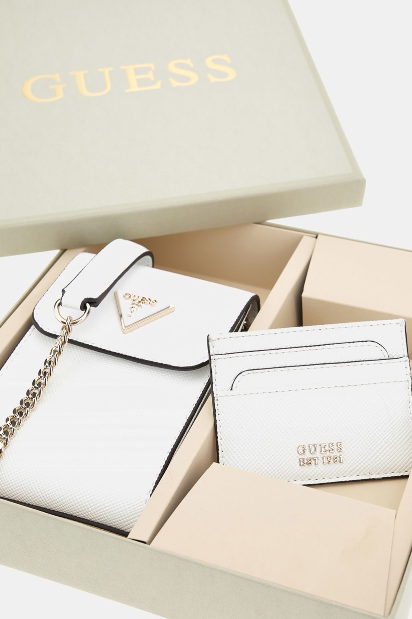 MARCIANO BY GUESS GIFT SLG + MINI BAG WHITE 3