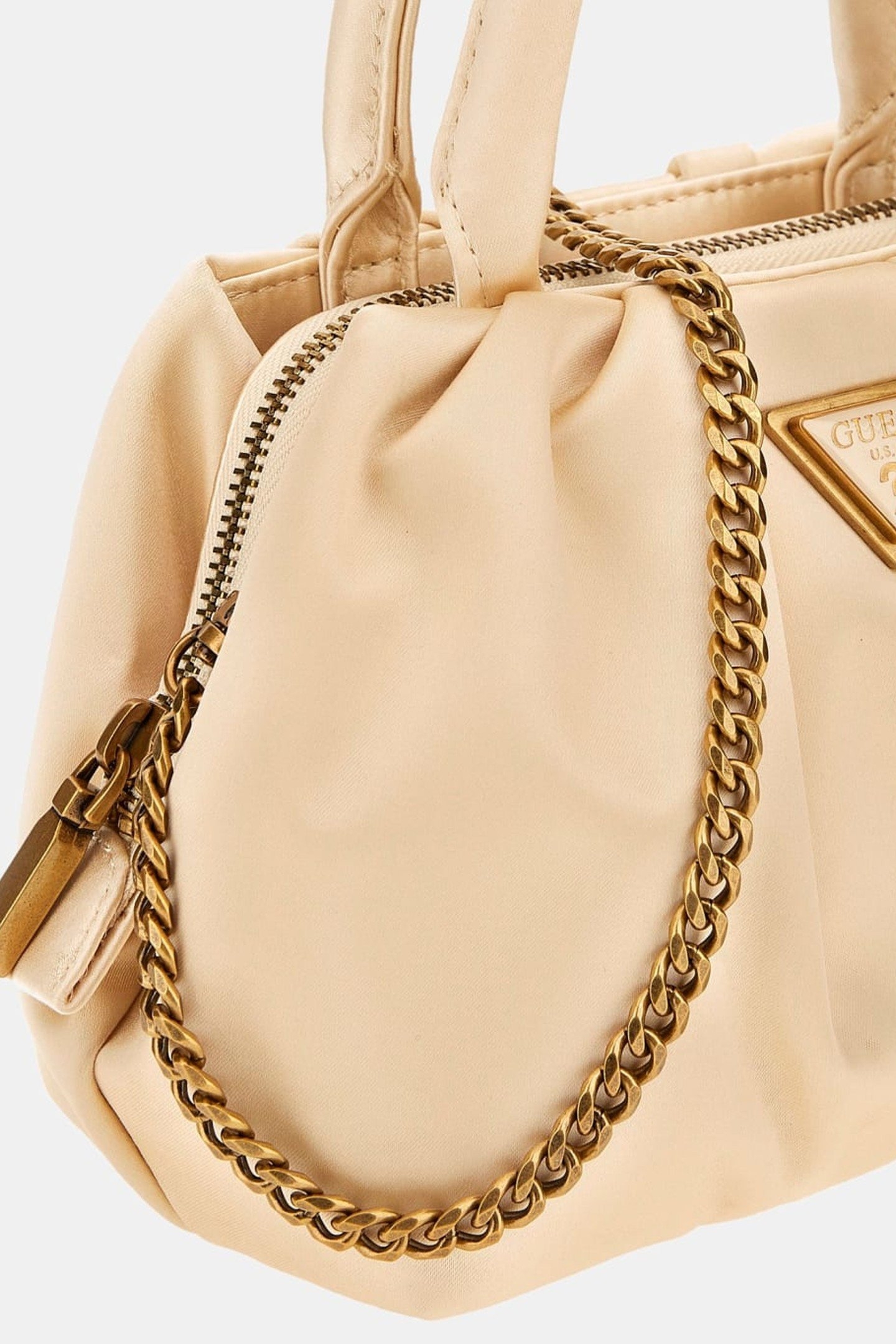 MARCIANO BY GUESS TORI TOP ZIP SHOULDE IVORY 8