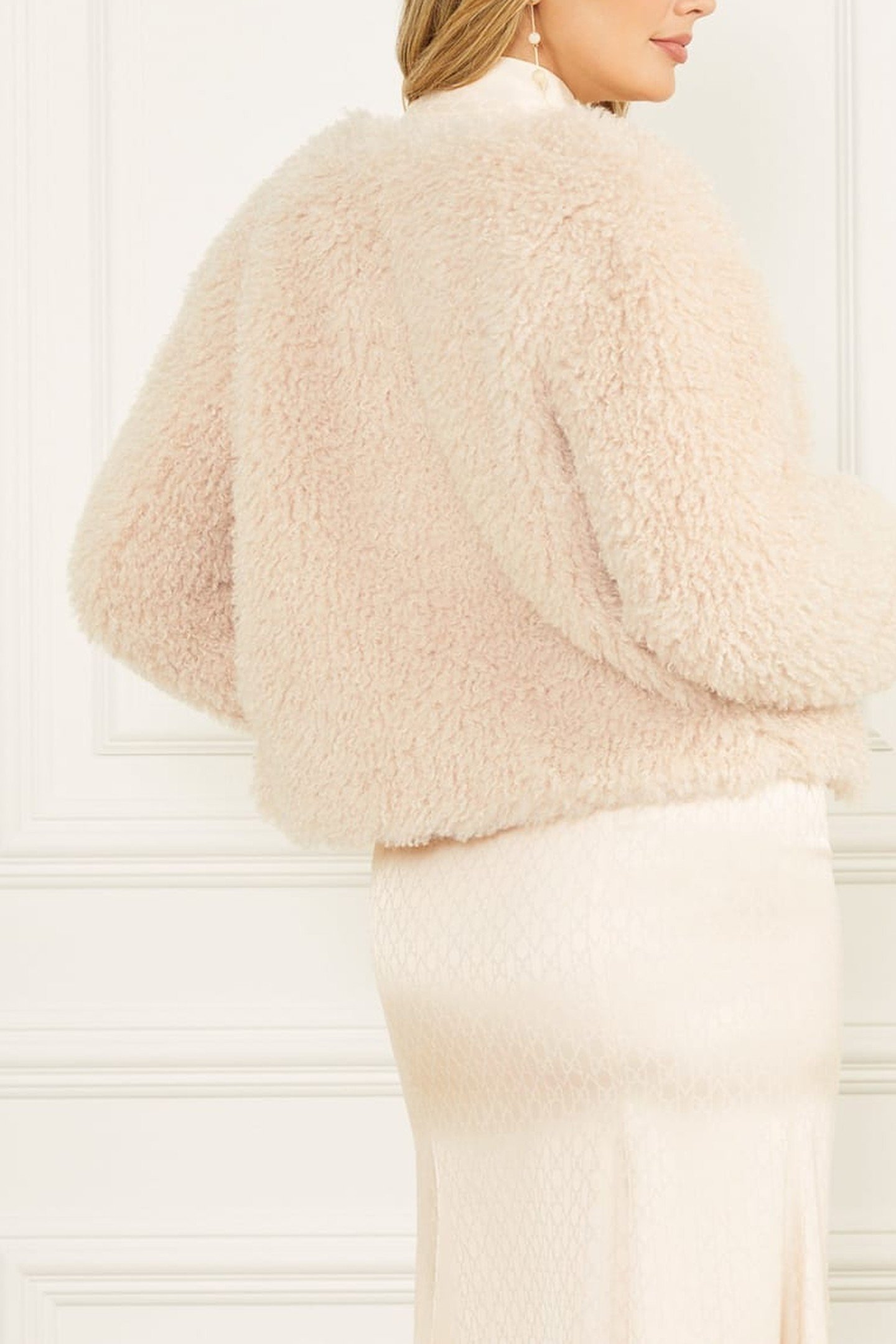 CHANTAL SHORT FAUX F CREAM MULTI 6