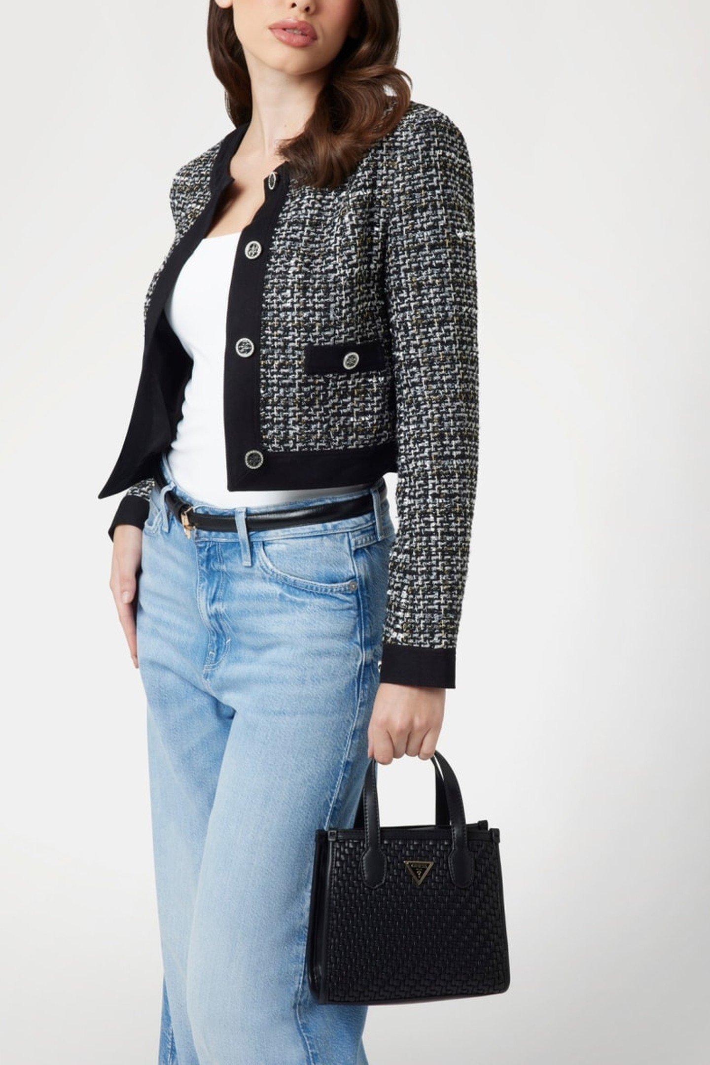 SILVANA 2 COMP TOTE BLACK 1