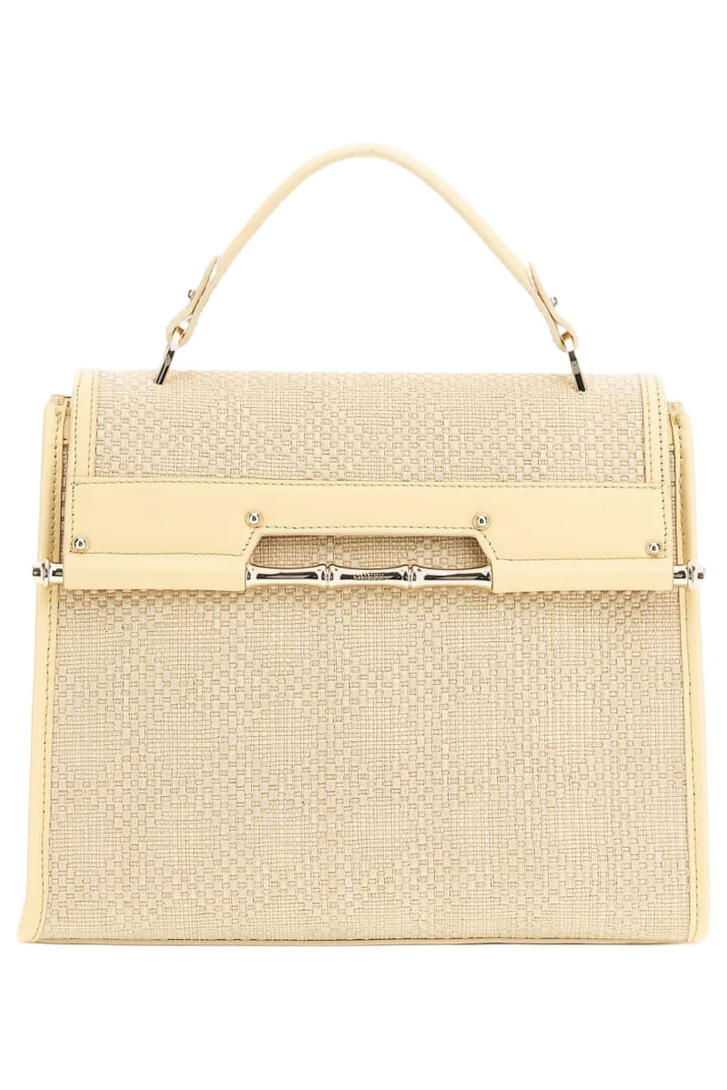 IRIS TOP HANDLE FLAP ECRU' 6