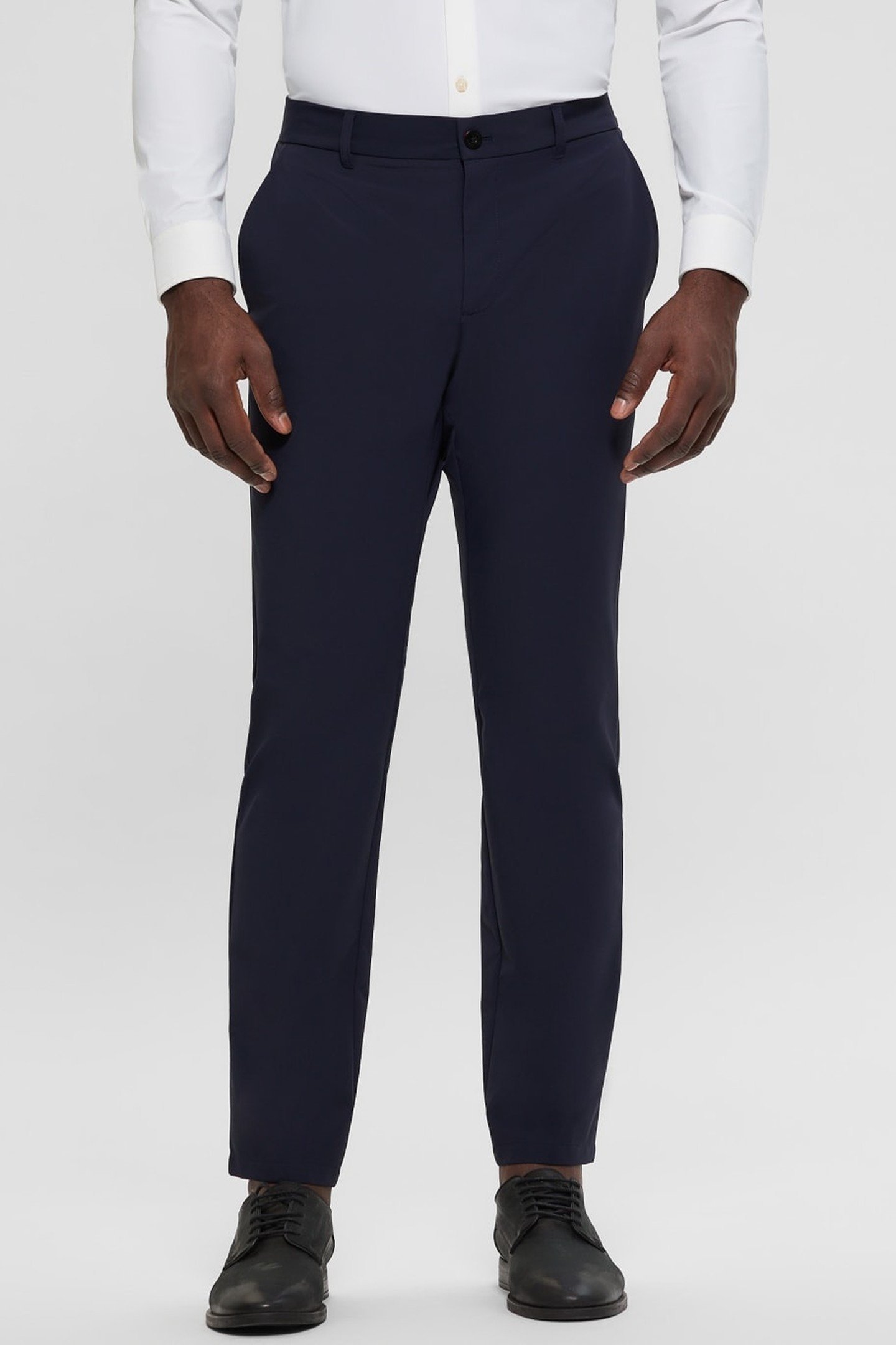 MYRON DRESSY PANTS SMART BLUE 1