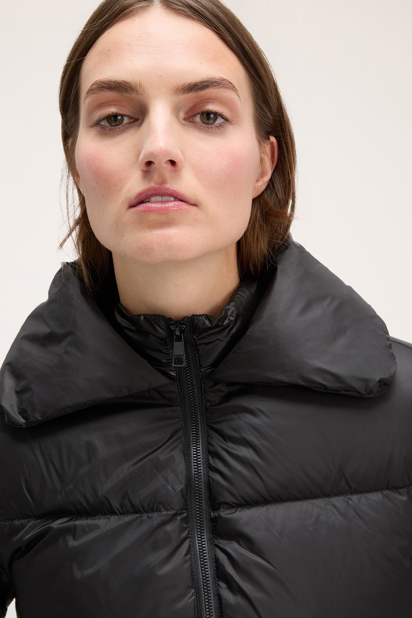 BLACK PADDED WINTER JACKET BLACK 4