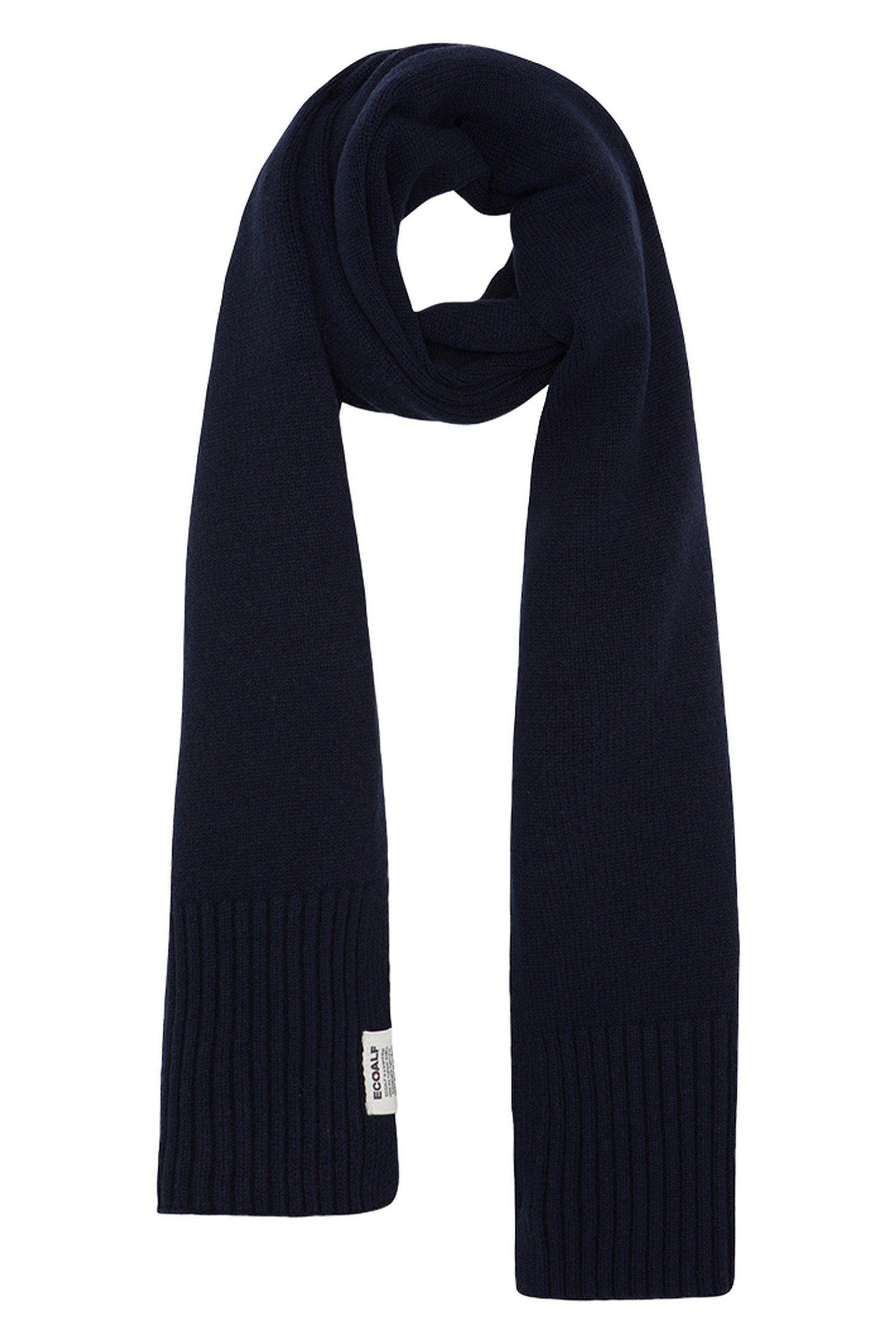 UNISEX WOOLALF SCARF DEEP NAVY 2
