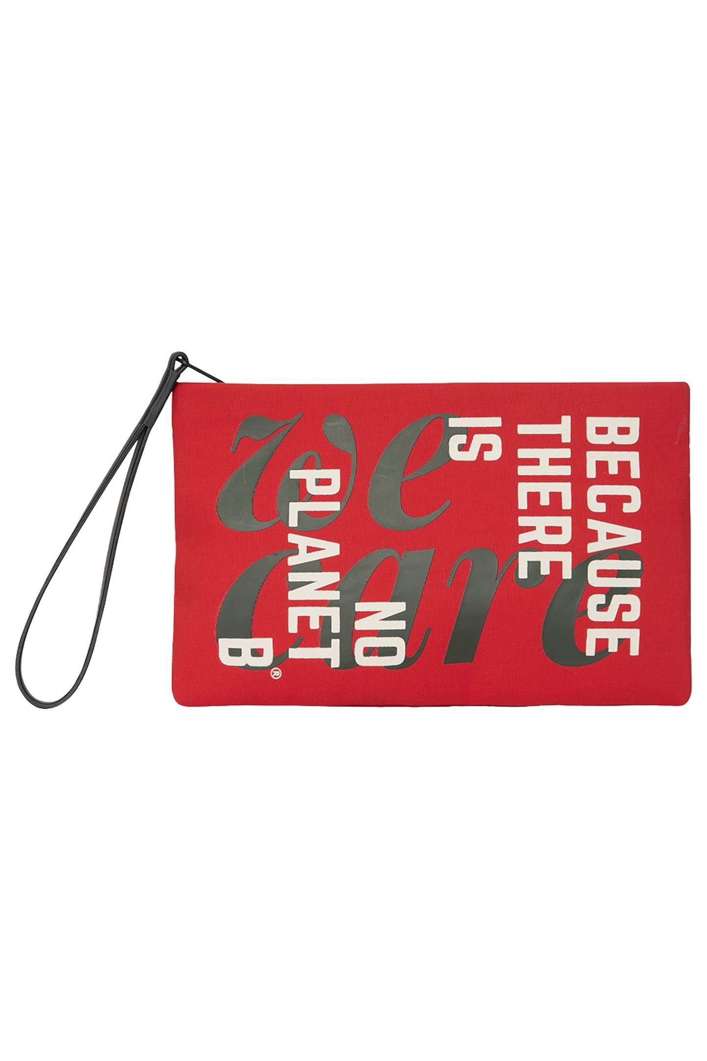 LUPITAALF CLUTCH WITH MESSAGE RED 3