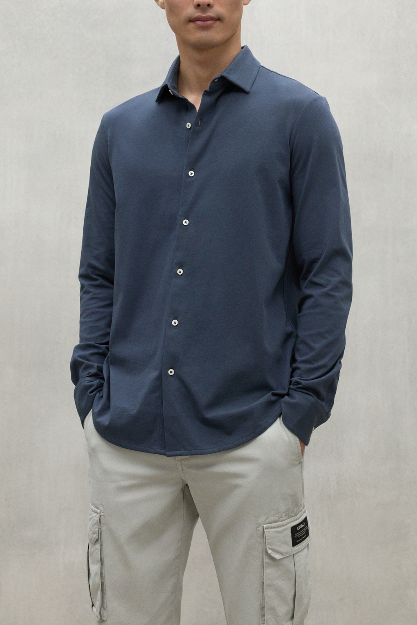 GAELALF SHIRT STEEL BLUE 2