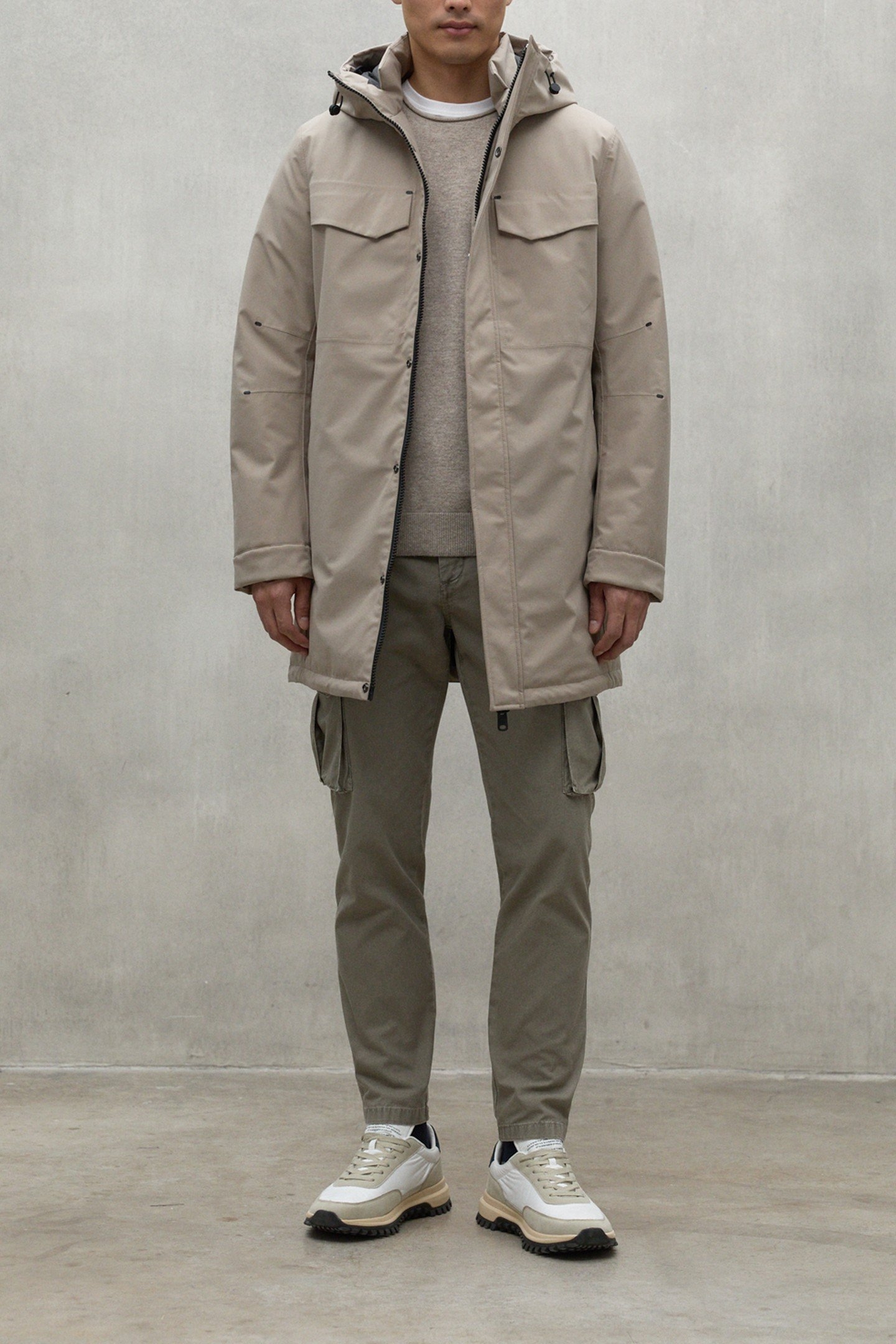 RAINERALF JACKET DARK SAND 1