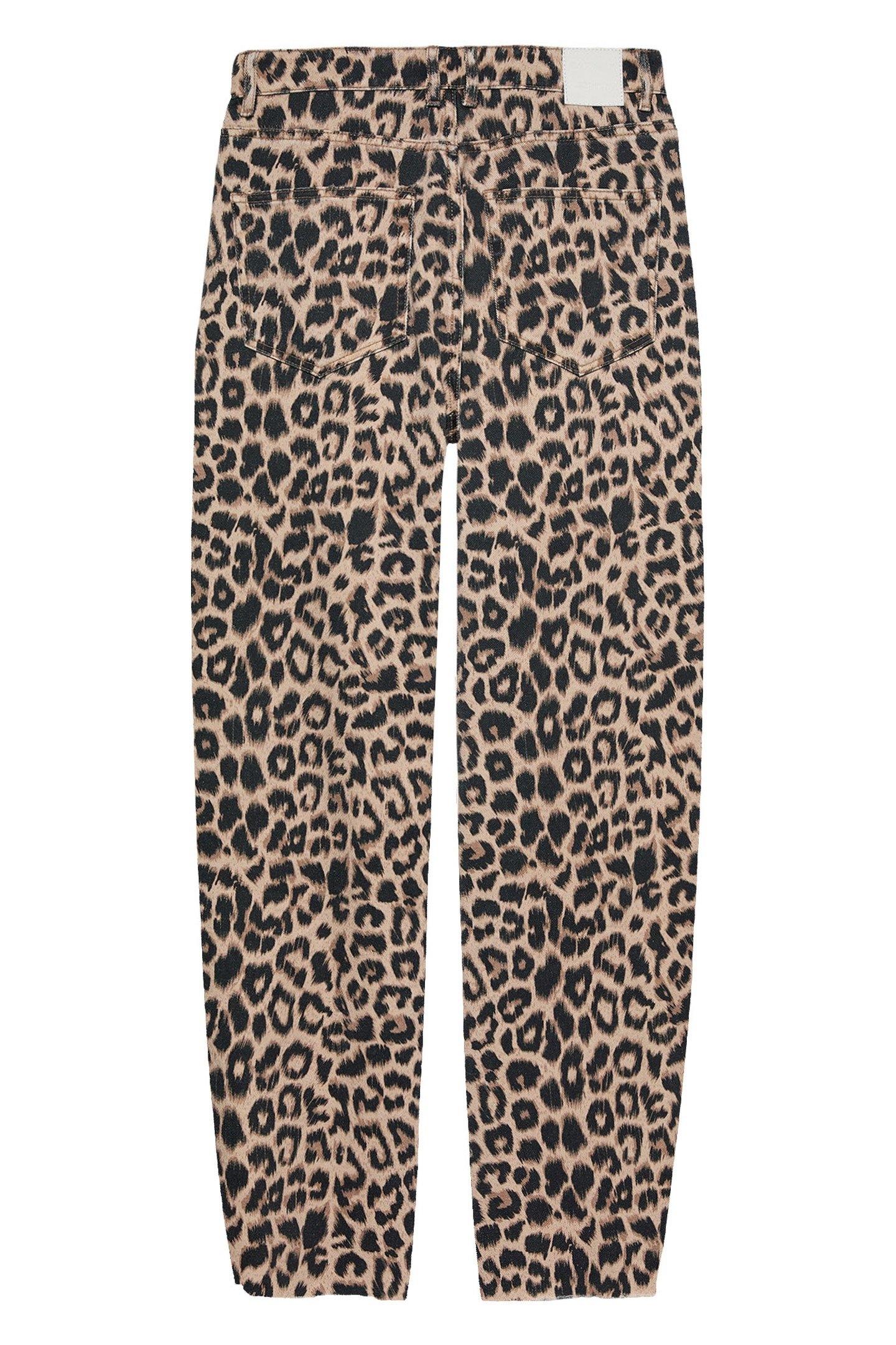 BARREL FIT LEOPARD JEANS GREY MORN 4