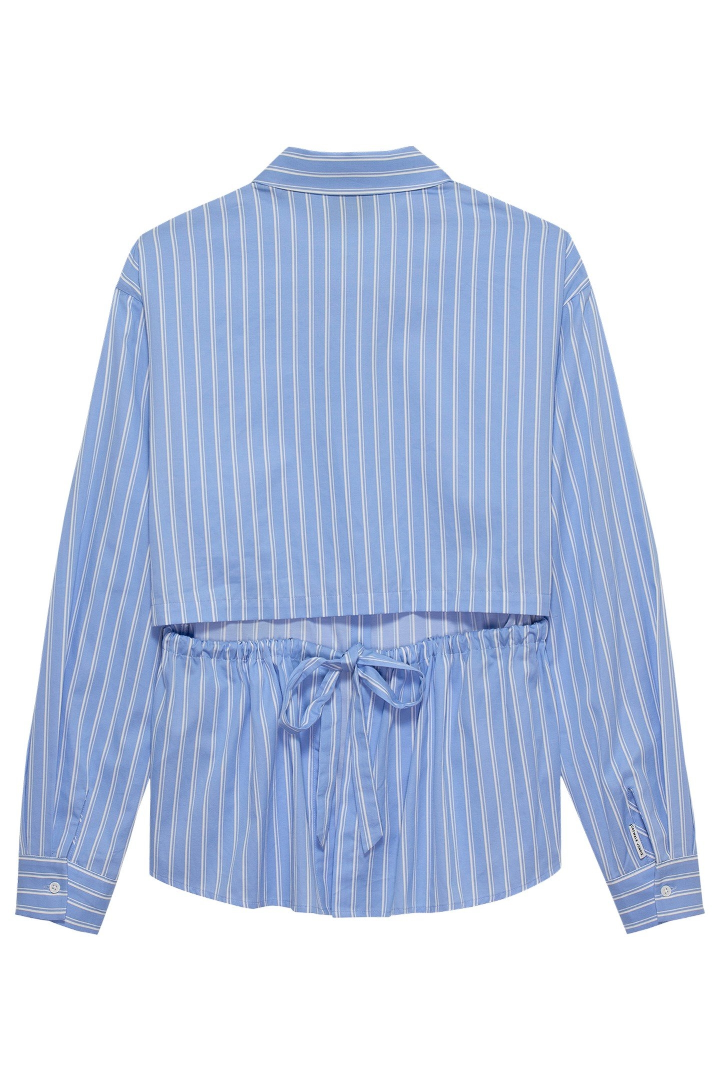 BLOUSE WITH OPEN BACK CORNFLOWER BLUE 5