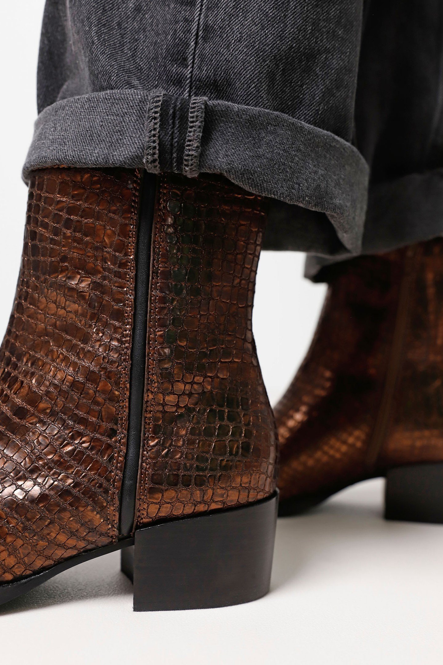 ROSE BAKER ANKLE BOOTS BRONZE 2