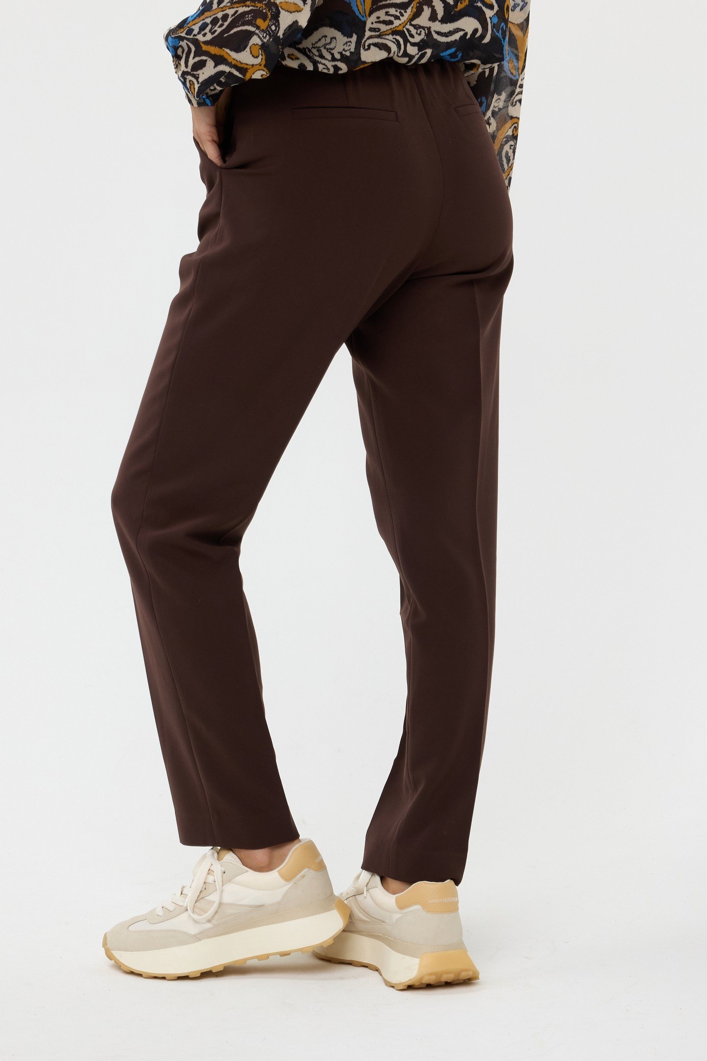 TROUSERS CHINO CITY CHOCOLATE 4
