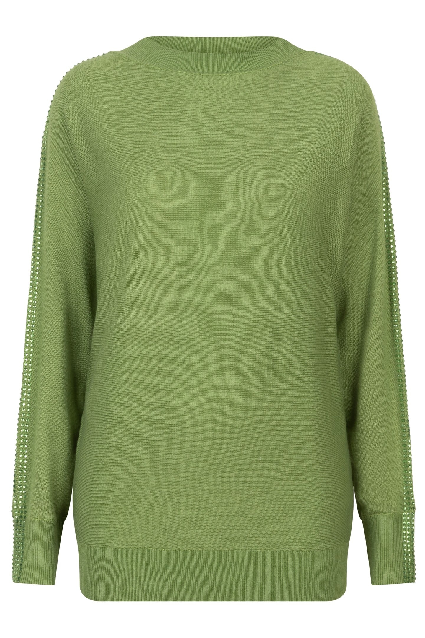 SWEATER SLEEVE STUDS FOREST GREEN 6