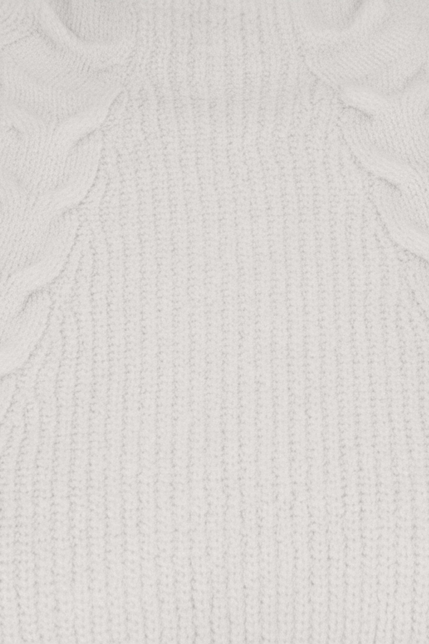 SWEATER OBLIQUE CABLE LIGHT GREY 2