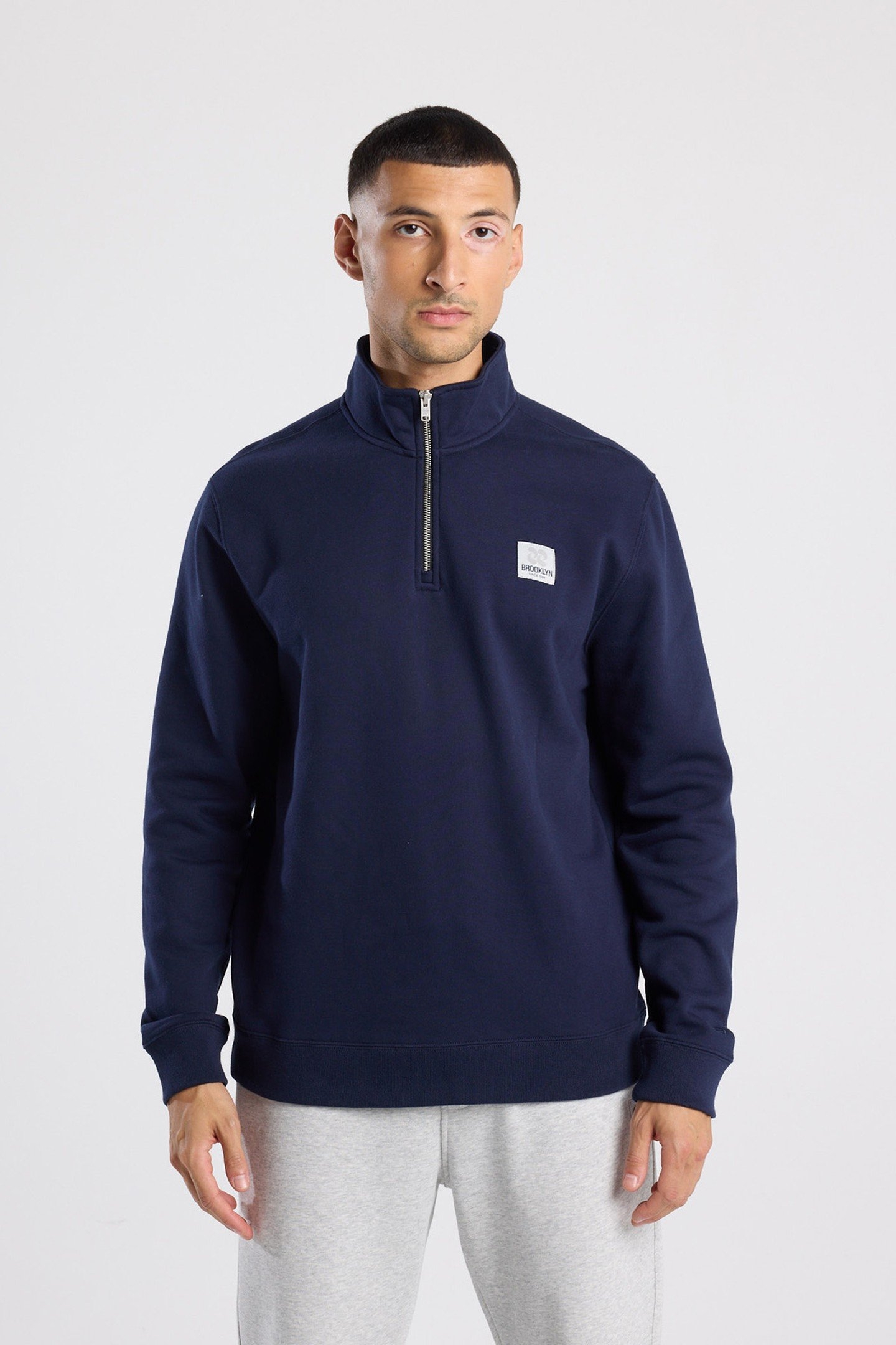 STEPHAN HALFZIP DARK BLUE 1